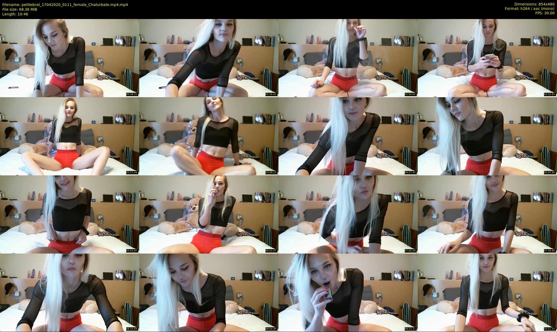 petitebrat — 11 minute Chaturbate female cam show recording, 480p, Apr 17, 2020