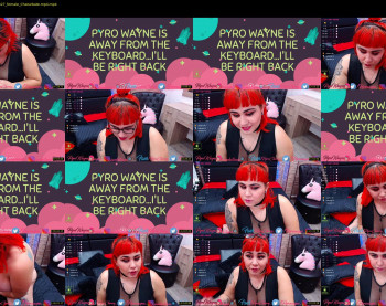 pyrowayne — 126 minute Chaturbate female cam show recording, 720p, Apr 17, 2020
