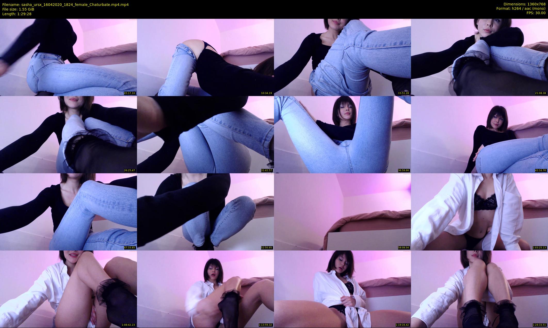 sasha_ursx — 90 minute Chaturbate female cam show recording, 720p, Apr 16, 2020