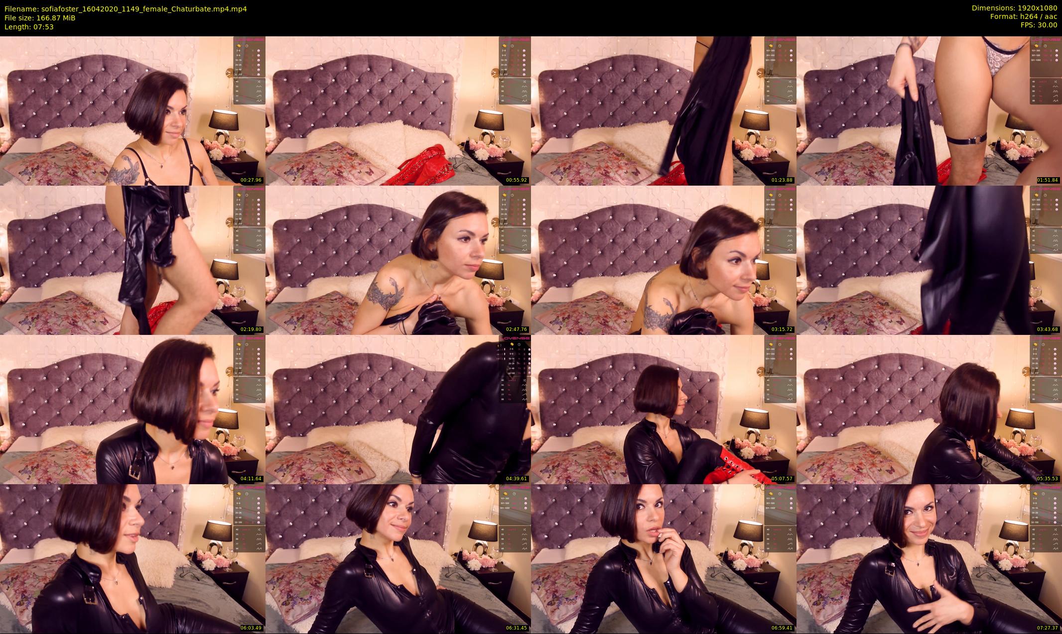 sofiafoster — 8 minute Chaturbate female cam show recording, 1080p, Apr 16, 2020