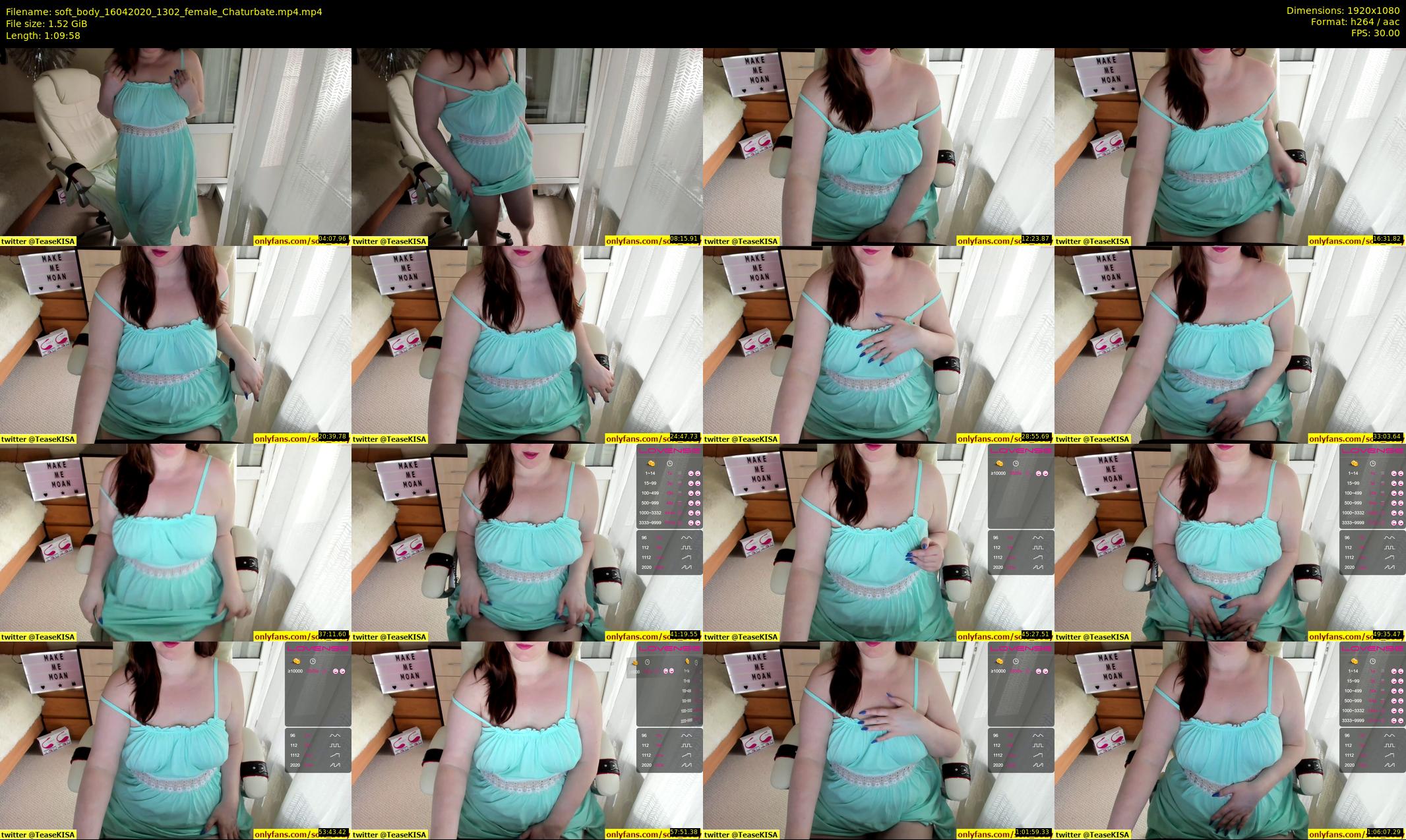 soft_body — 70 minute Chaturbate female cam show recording, 1080p, Apr 16, 2020