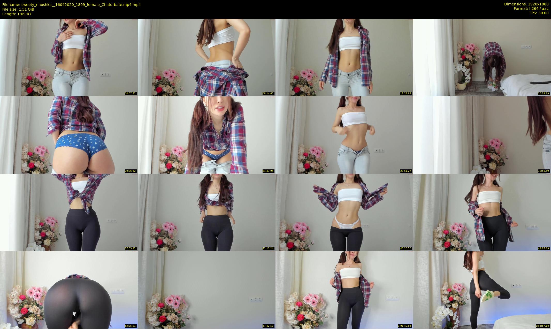 sweety_rinushka_ — 70 minute Chaturbate female cam show recording, 1080p, Apr 16, 2020