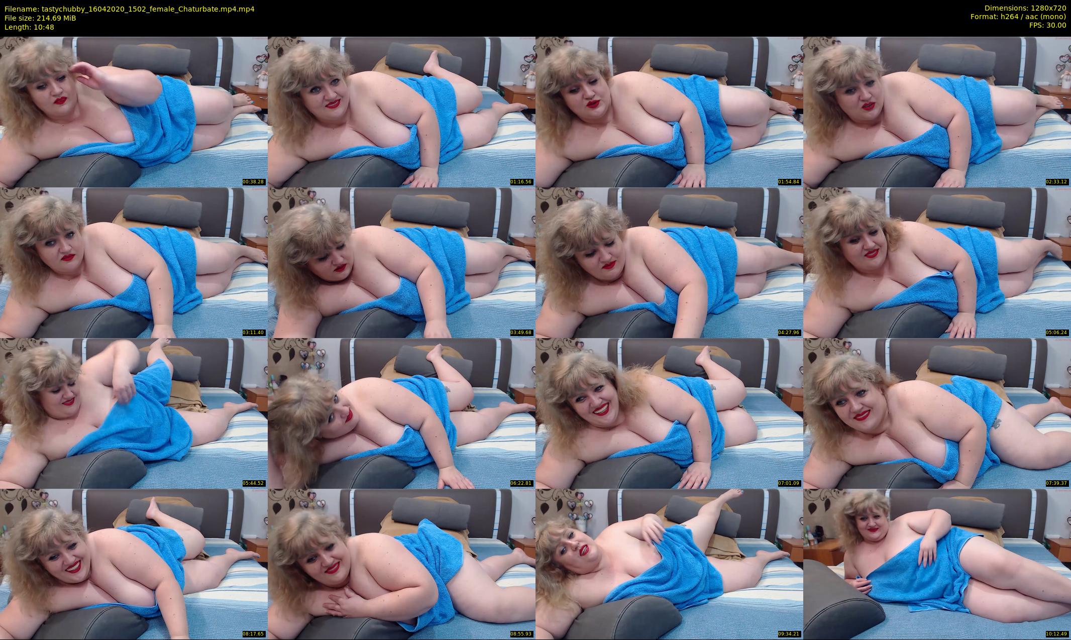 tastychubby — 11 minute Chaturbate female cam show recording, 720p, Apr 16, 2020