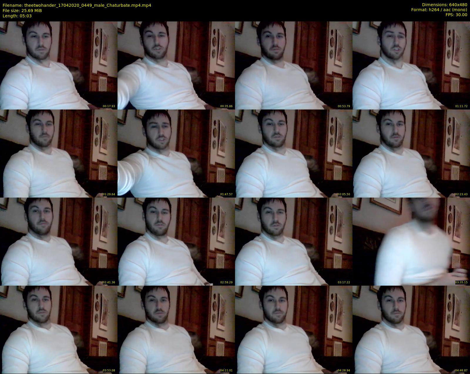 theetwohander — 6 minute Chaturbate male cam show recording, 480p, Apr 17, 2020