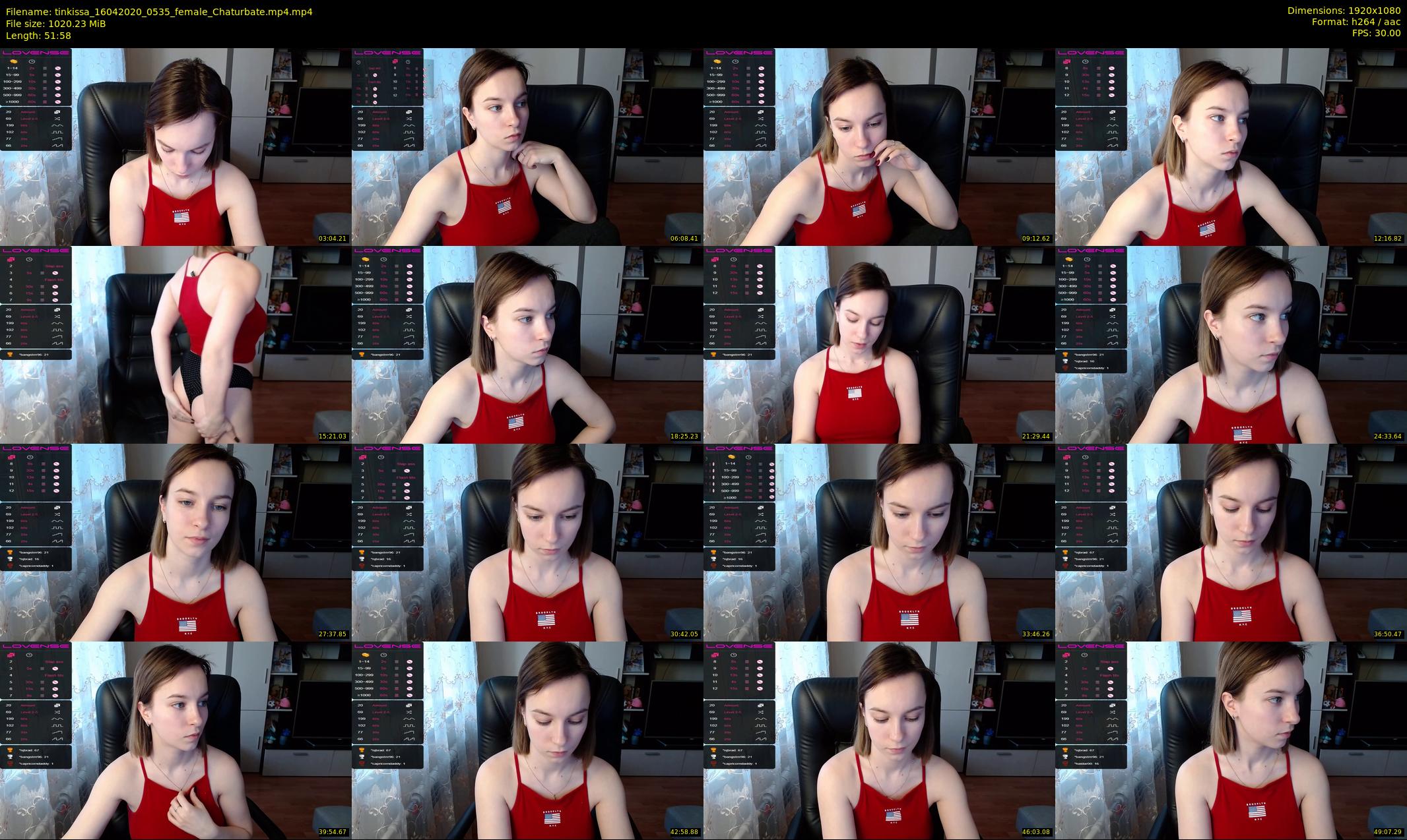 tinkissa — 52 minute Chaturbate couple cam show recording, 1080p, Apr 16, 2020