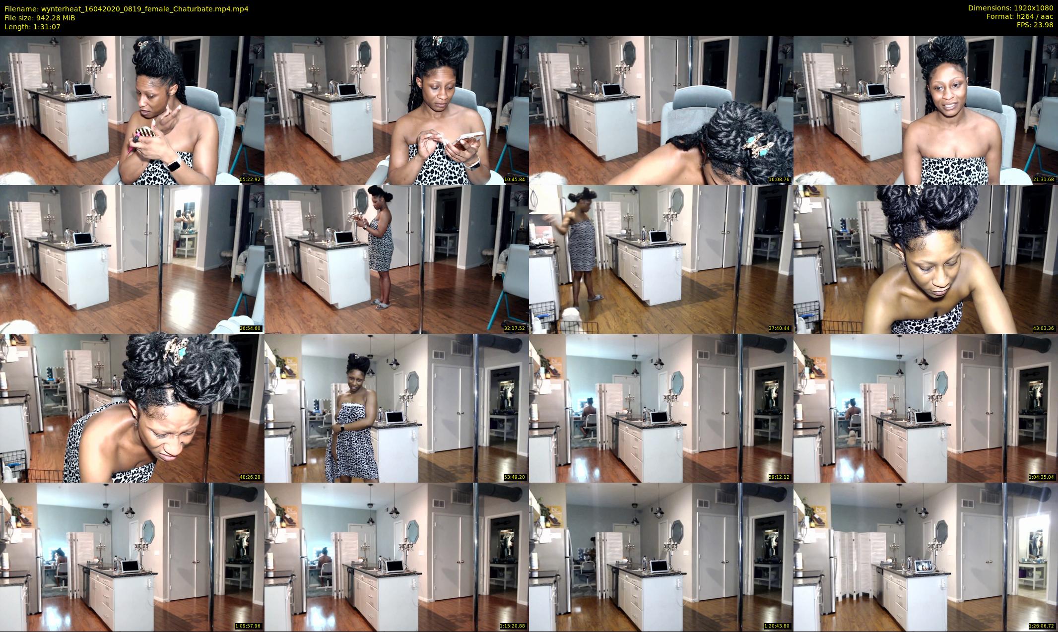 wynterheat — 92 minute Chaturbate female cam show recording, 1080p, Apr 16, 2020