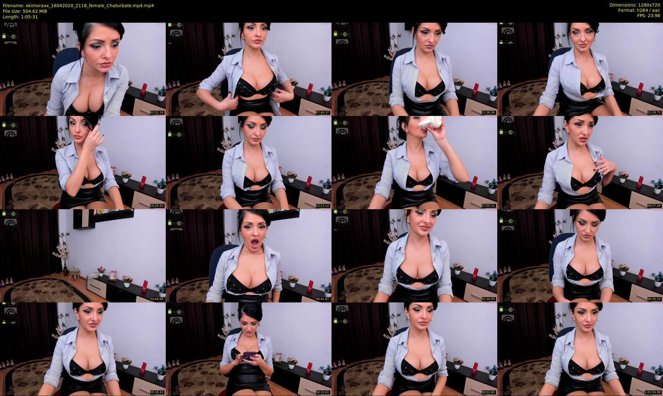 xkimoraxx — 66 minute Chaturbate female cam show recording, 720p, Apr 16, 2020