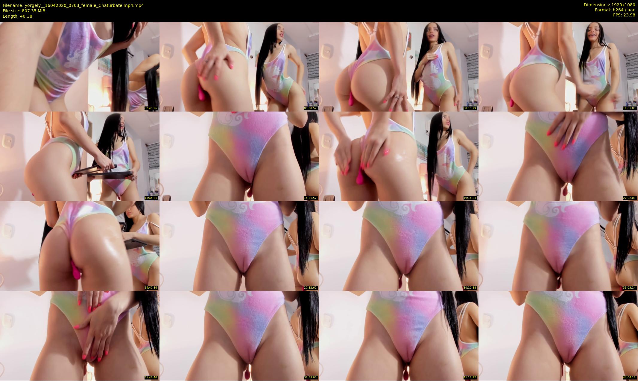 yorgely_ — 47 minute Chaturbate female cam show recording, 1080p, Apr 16, 2020