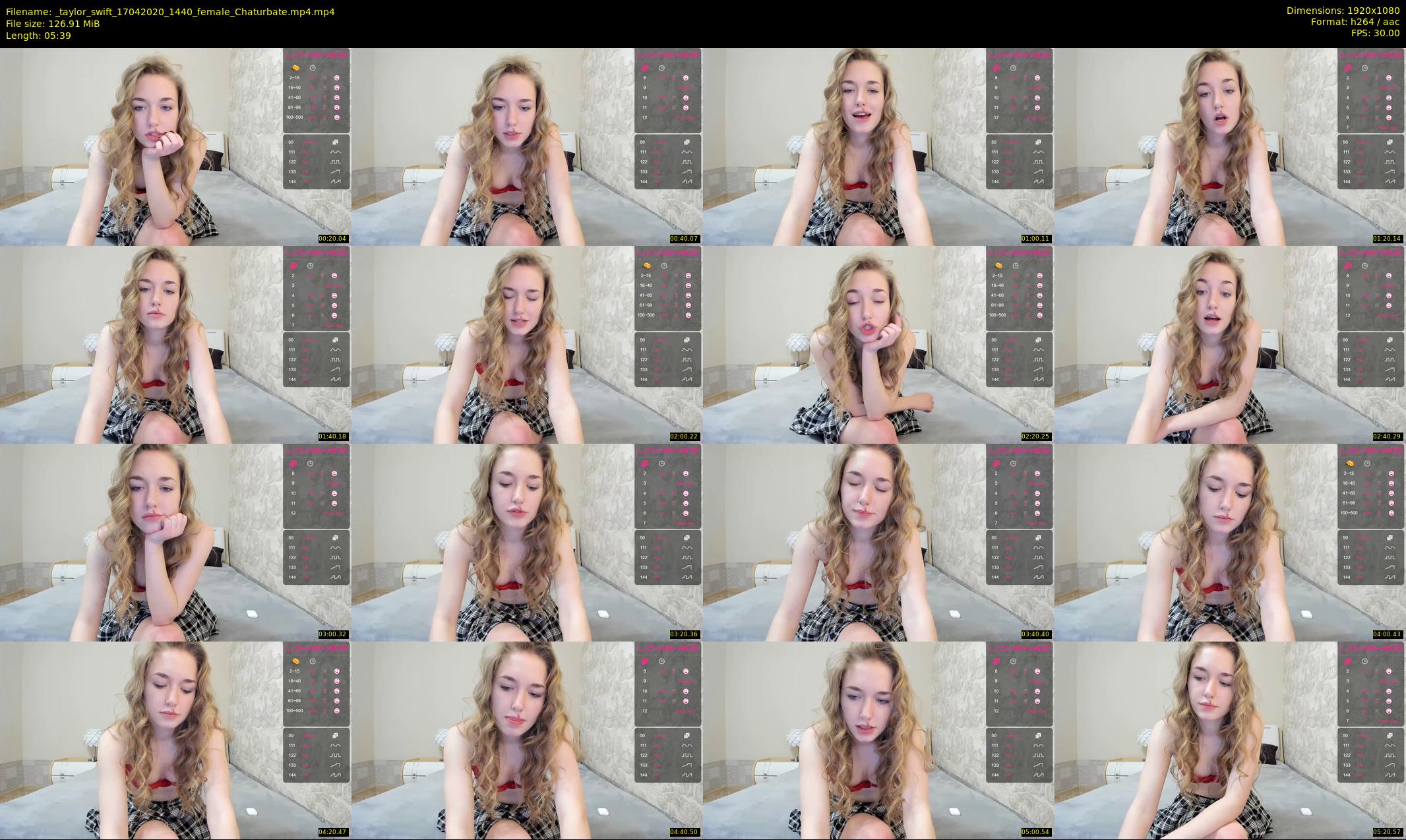 _taylor_swift — 6 minute Chaturbate female cam show recording, 1080p, Apr 17, 2020