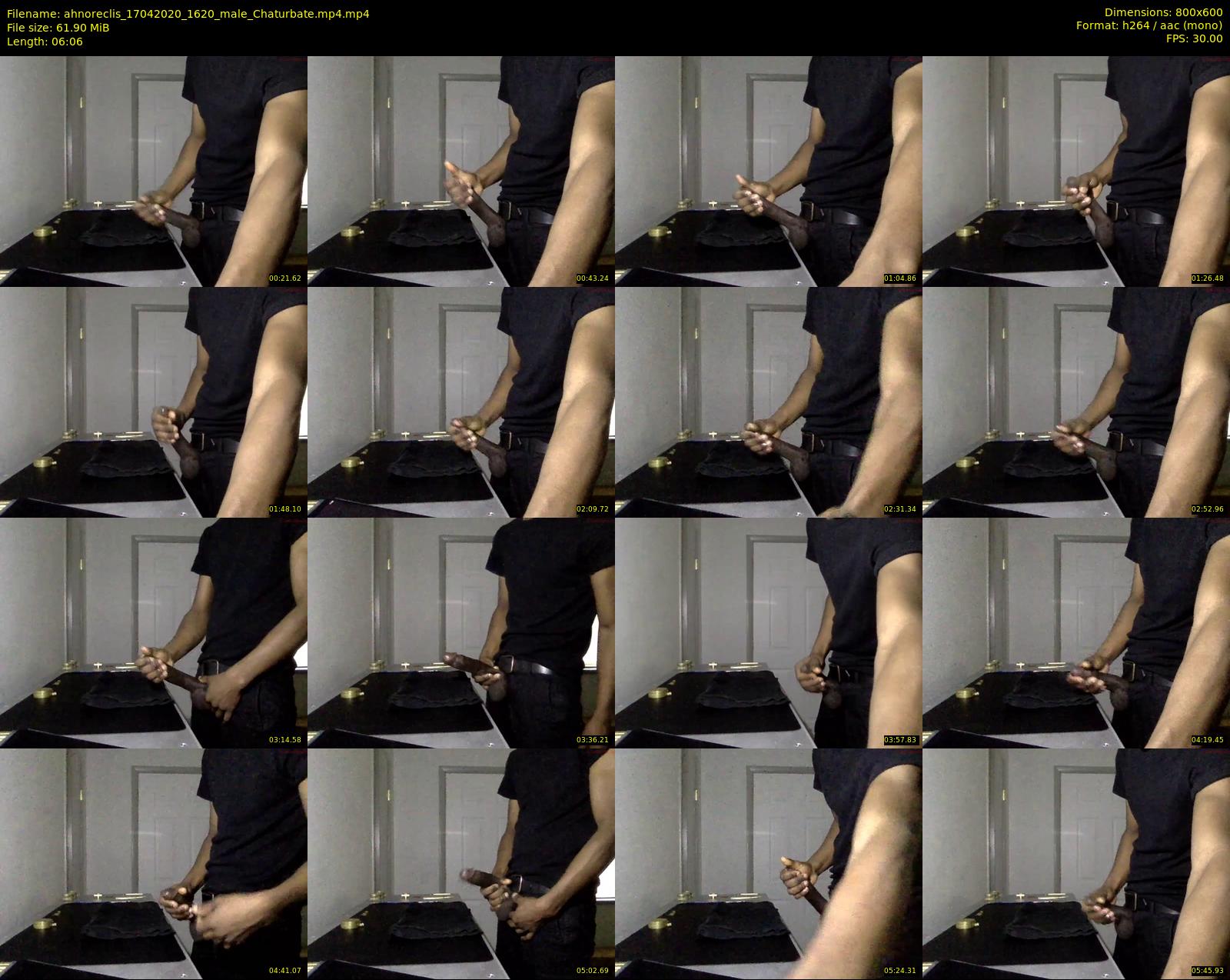 ahnoreclis — 7 minute Chaturbate male cam show recording, 480p, Apr 17, 2020