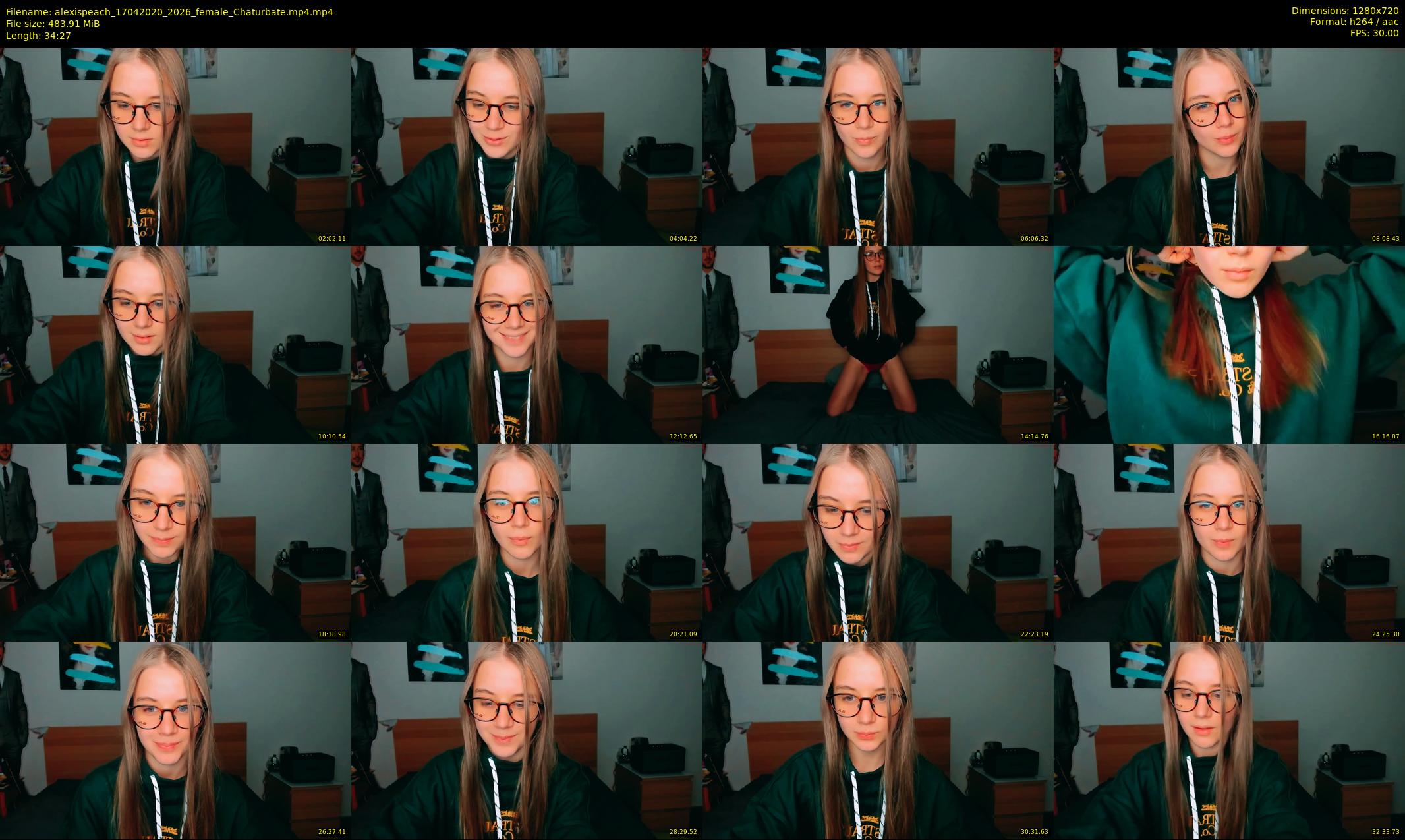 alexispeach — 35 minute Chaturbate female cam show recording, 720p, Apr 17, 2020