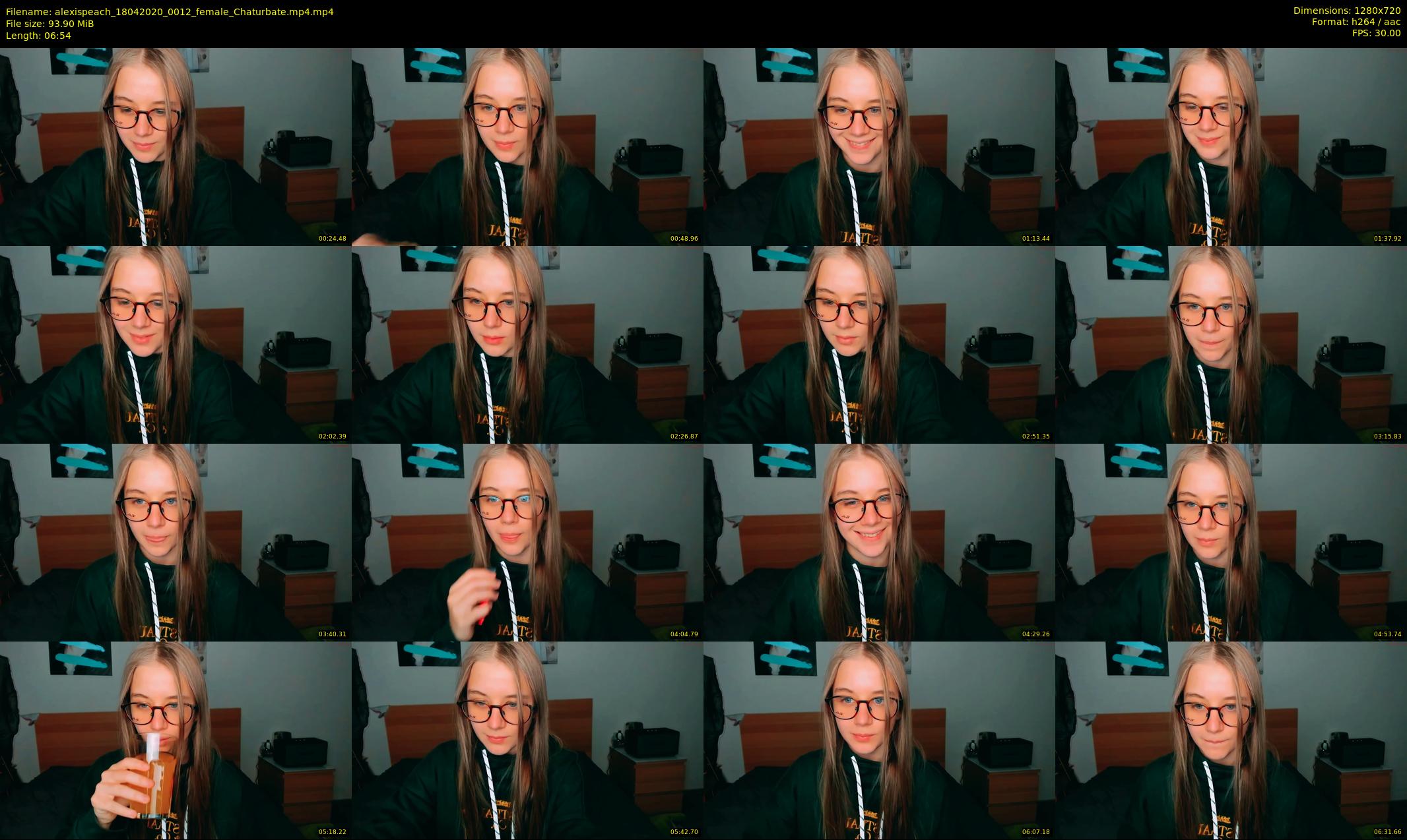 alexispeach — 7 minute Chaturbate female cam show recording, 720p, Apr 18, 2020