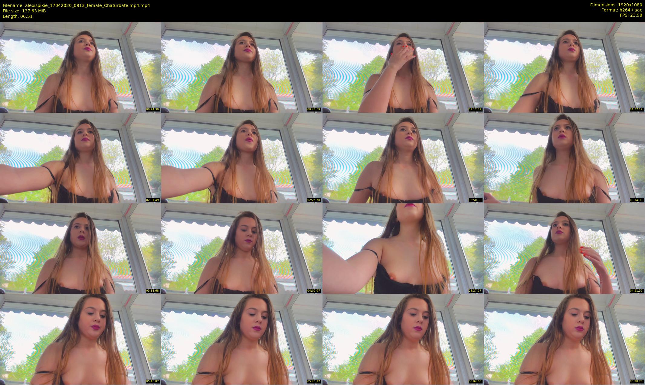 alexispixie — 7 minute Chaturbate female cam show recording, 1080p, Apr 17, 2020
