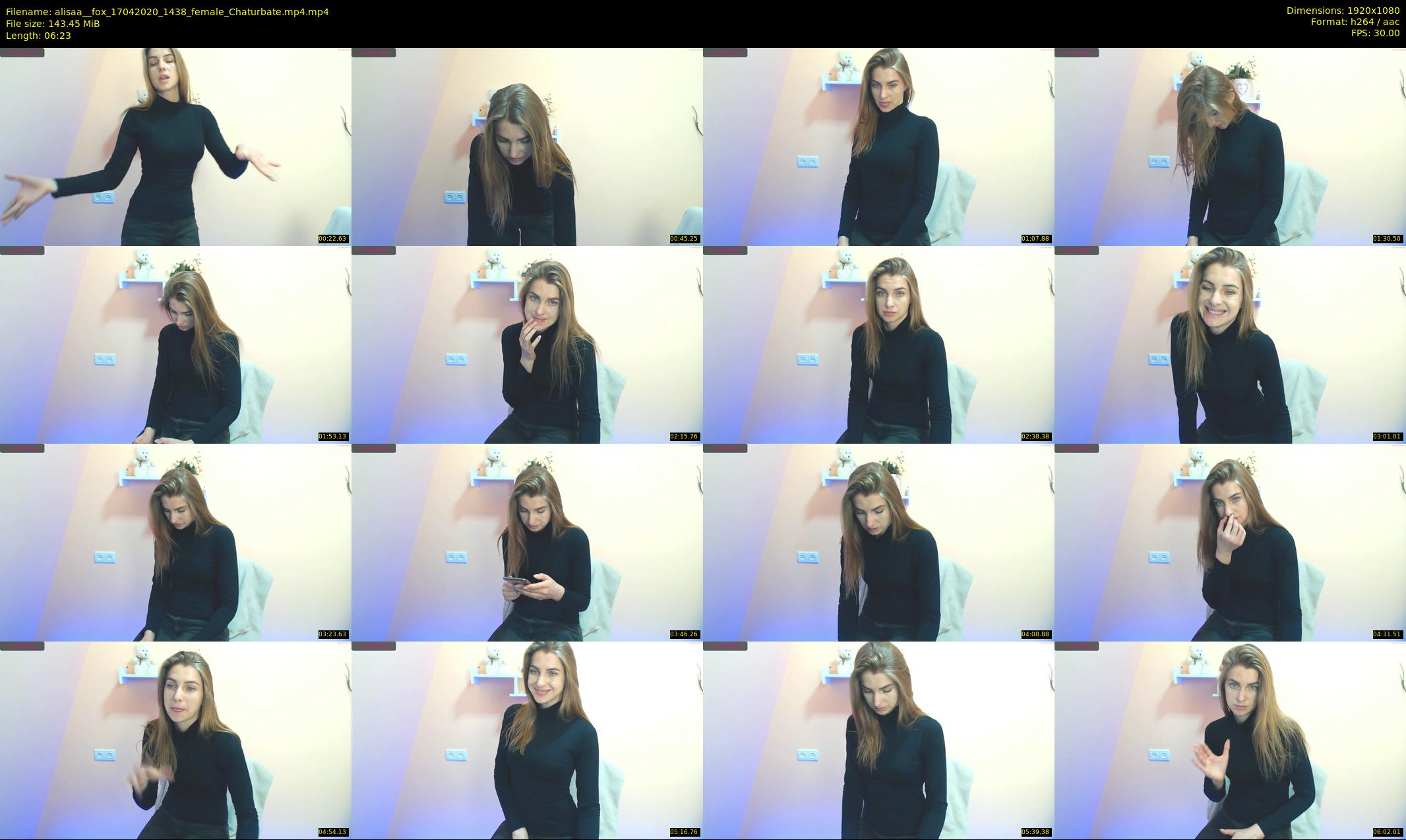 alisaa__fox — 7 minute Chaturbate female cam show recording, 1080p, Apr 17, 2020