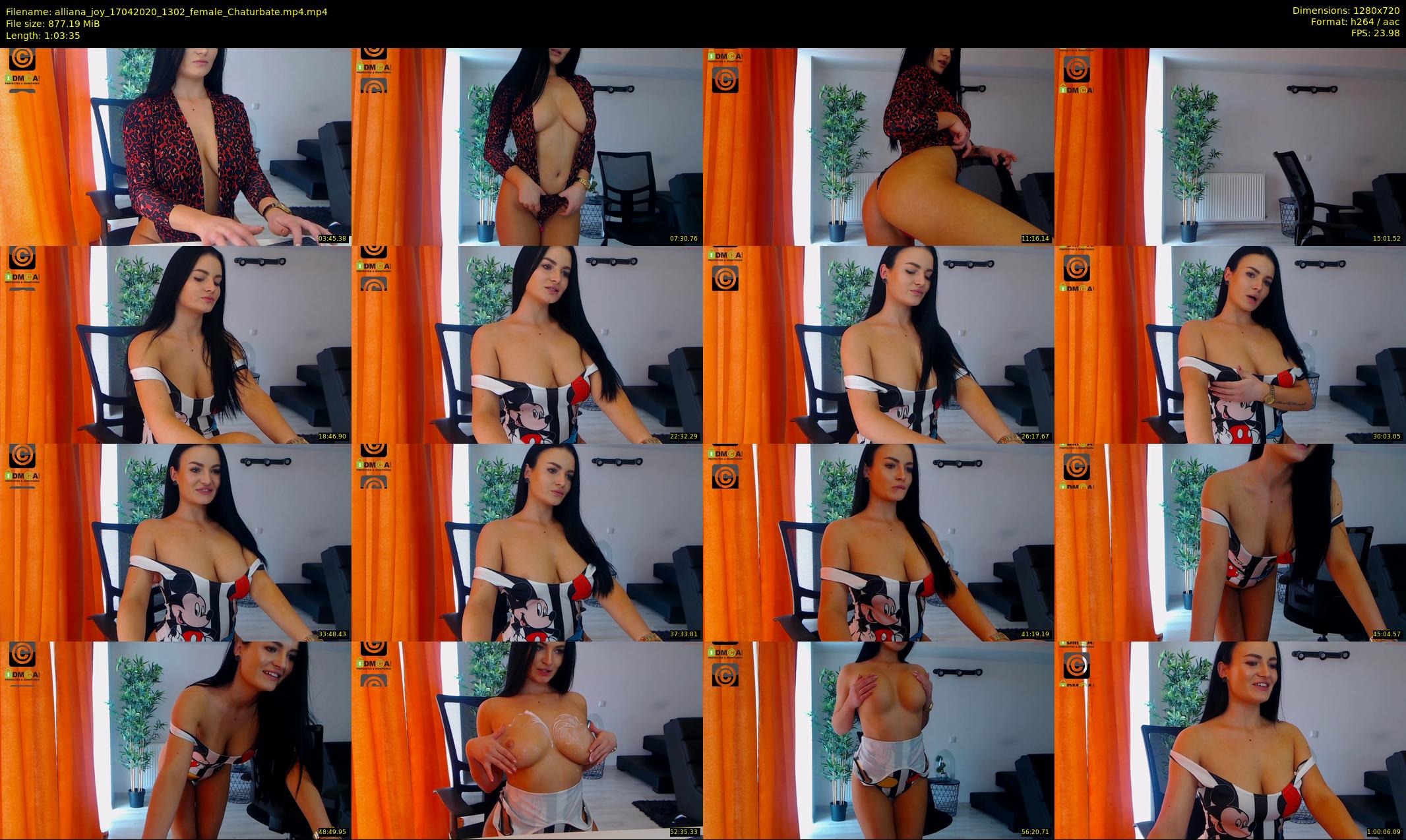 alliana_joy — 64 minute Chaturbate female cam show recording, 720p, Apr 17, 2020