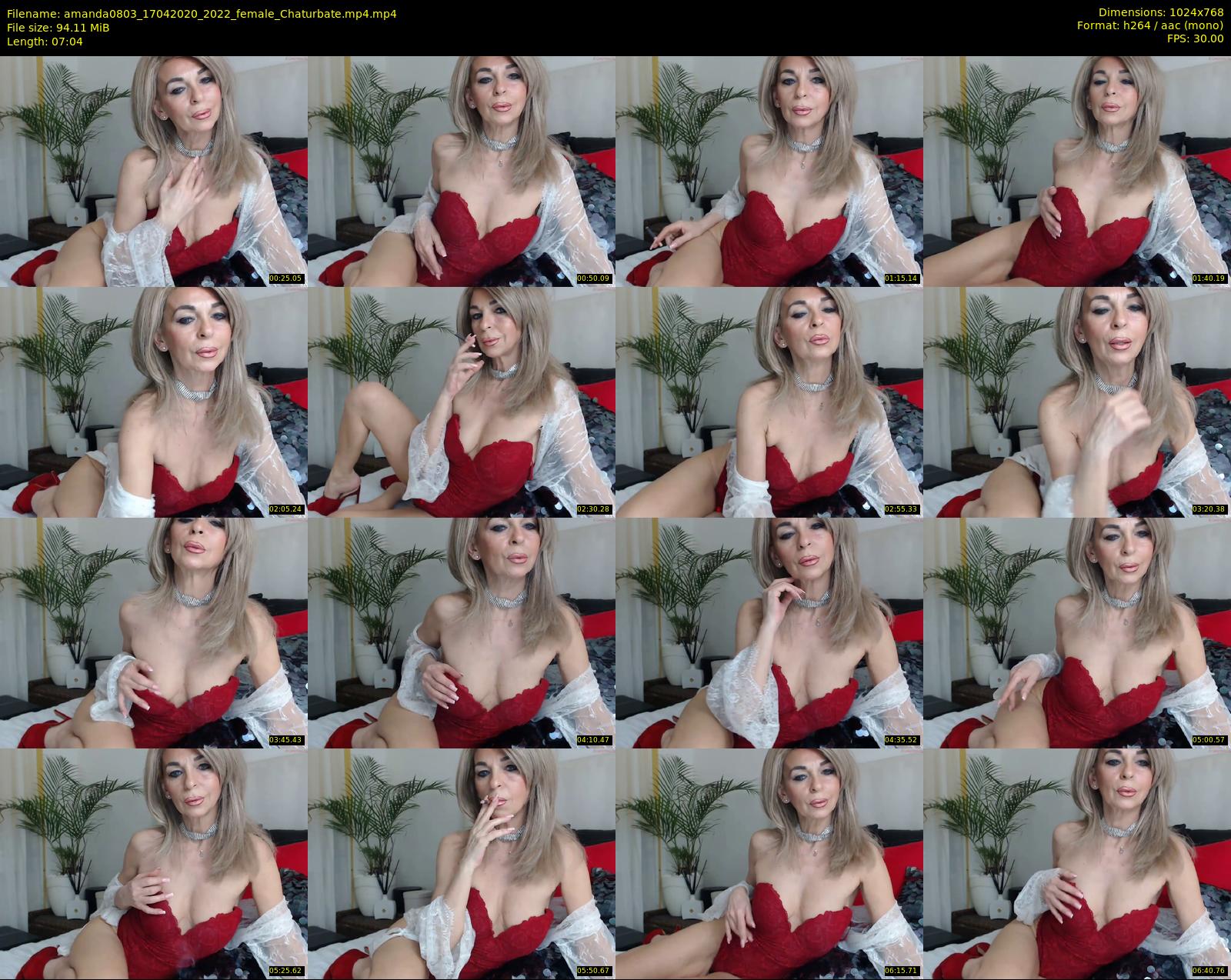 amanda0803 — 8 minute Chaturbate female cam show recording, 720p, Apr 17, 2020