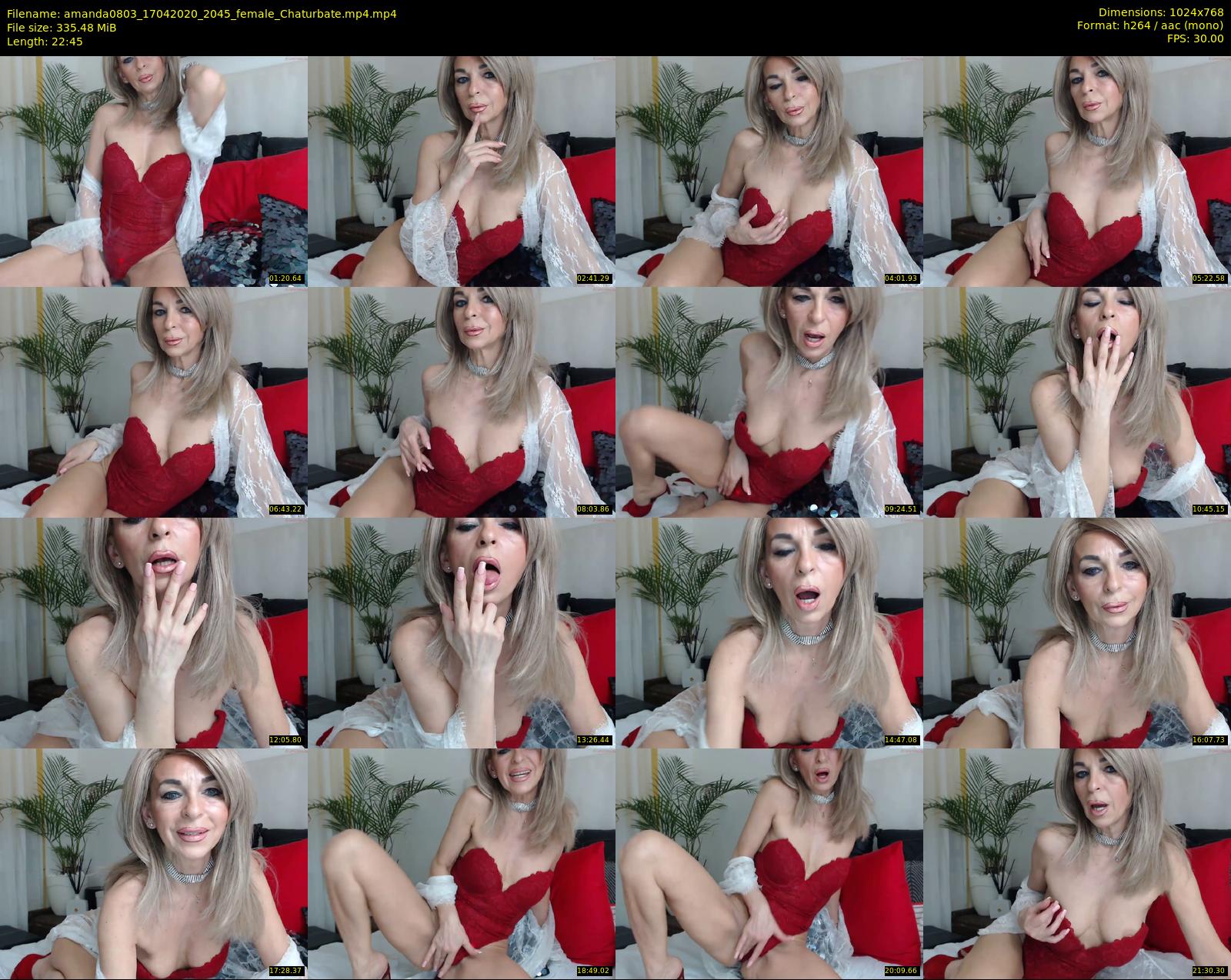 amanda0803 — 23 minute Chaturbate female cam show recording, 720p, Apr 17, 2020