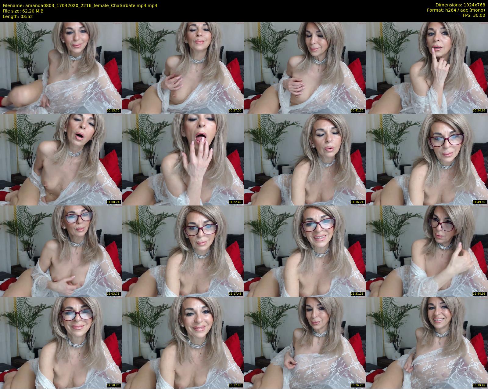 amanda0803 — 4 minute Chaturbate female cam show recording, 720p, Apr 17, 2020