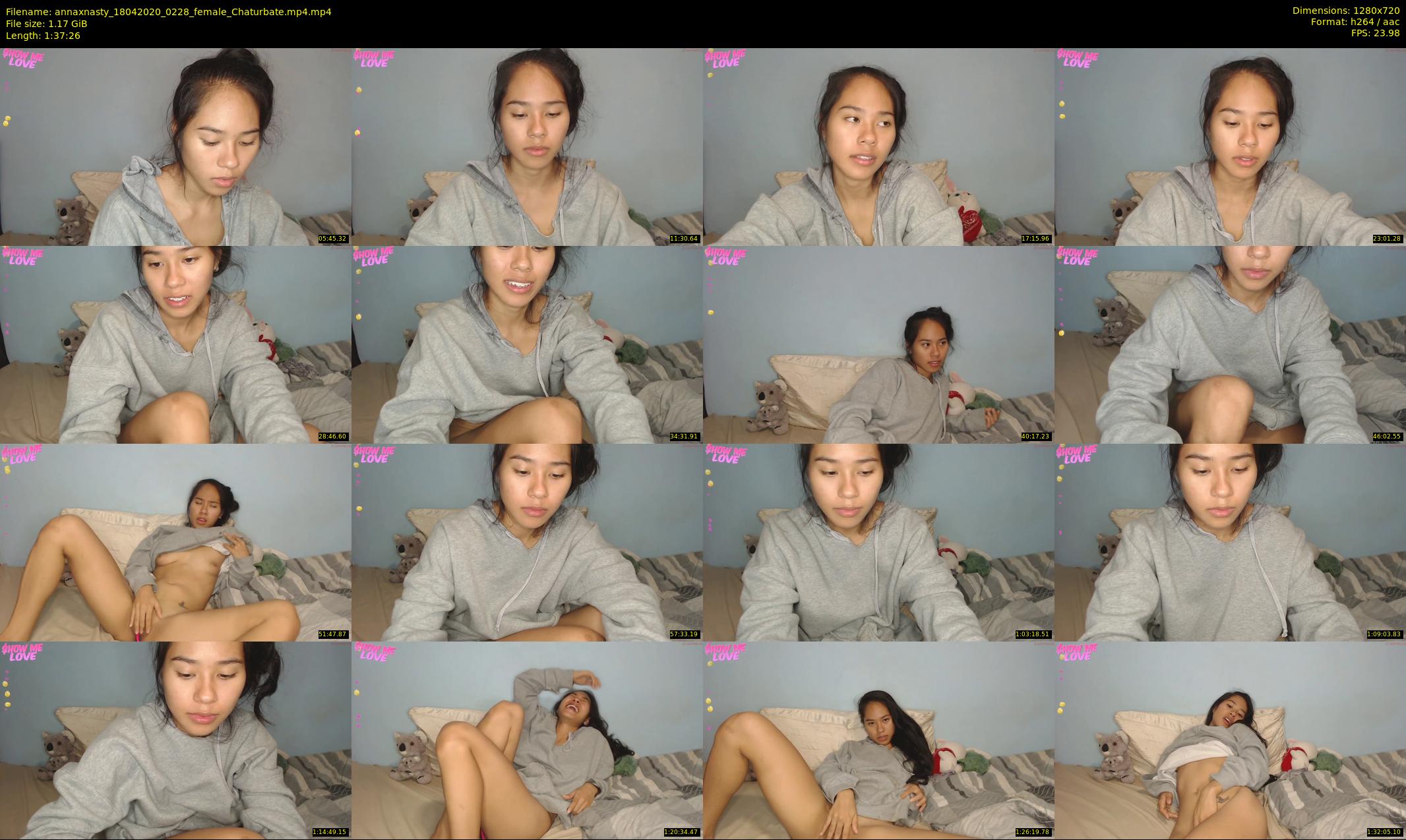 annaxnasty — 98 minute Chaturbate female cam show recording, 720p, Apr 18, 2020