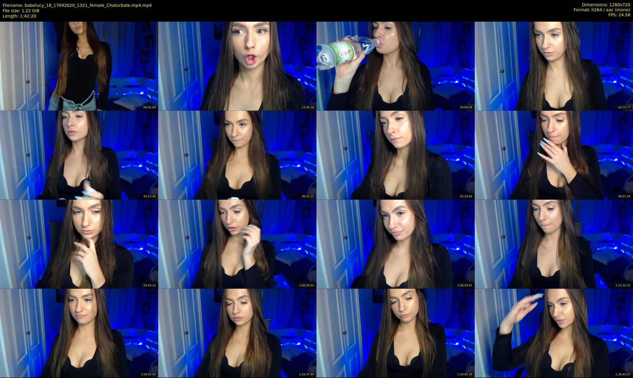 babelucy_18 — 103 minute Chaturbate female cam show recording, 720p, Apr 17, 2020