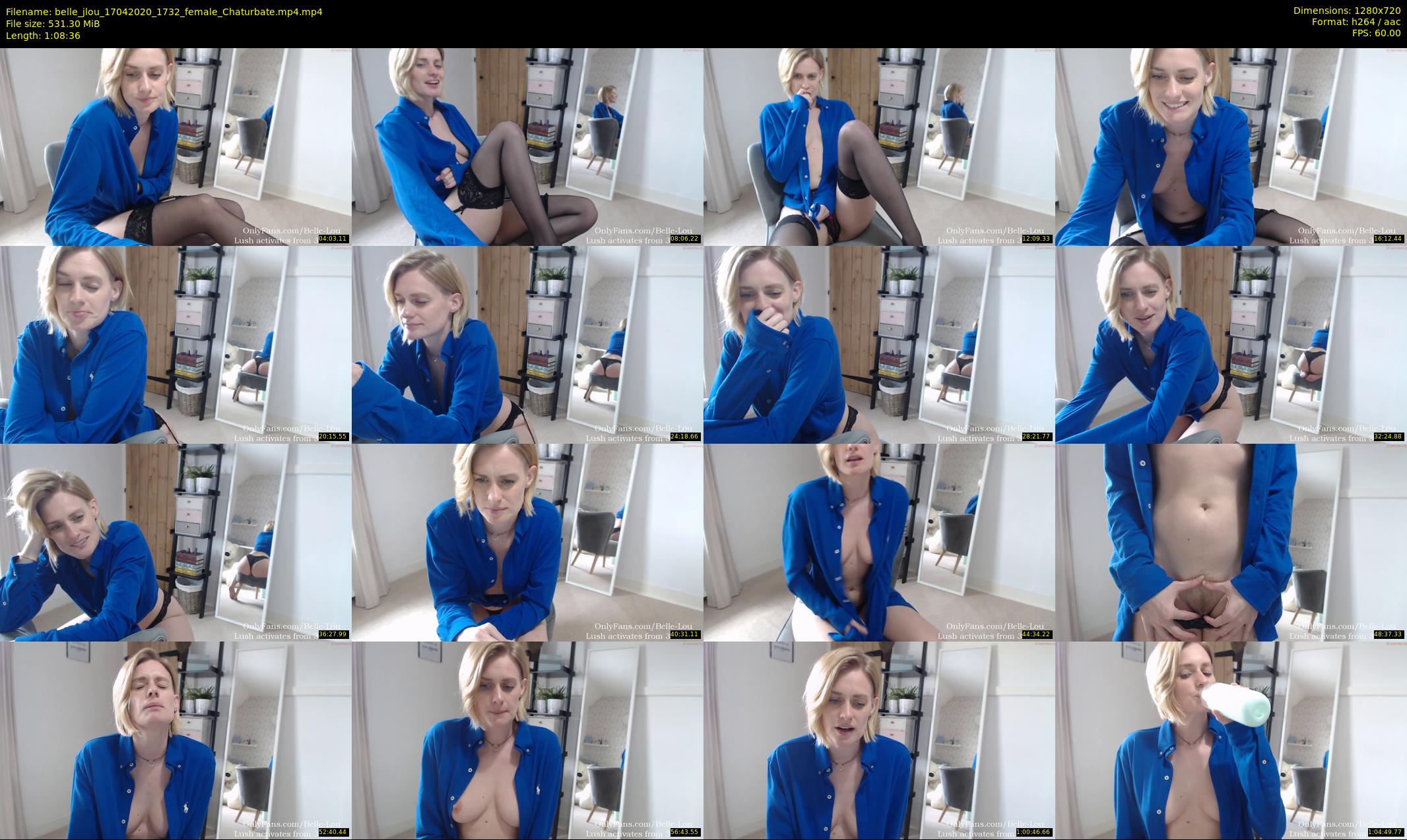 belle_jlou — 69 minute Chaturbate female cam show recording, 720p, Apr 17, 2020