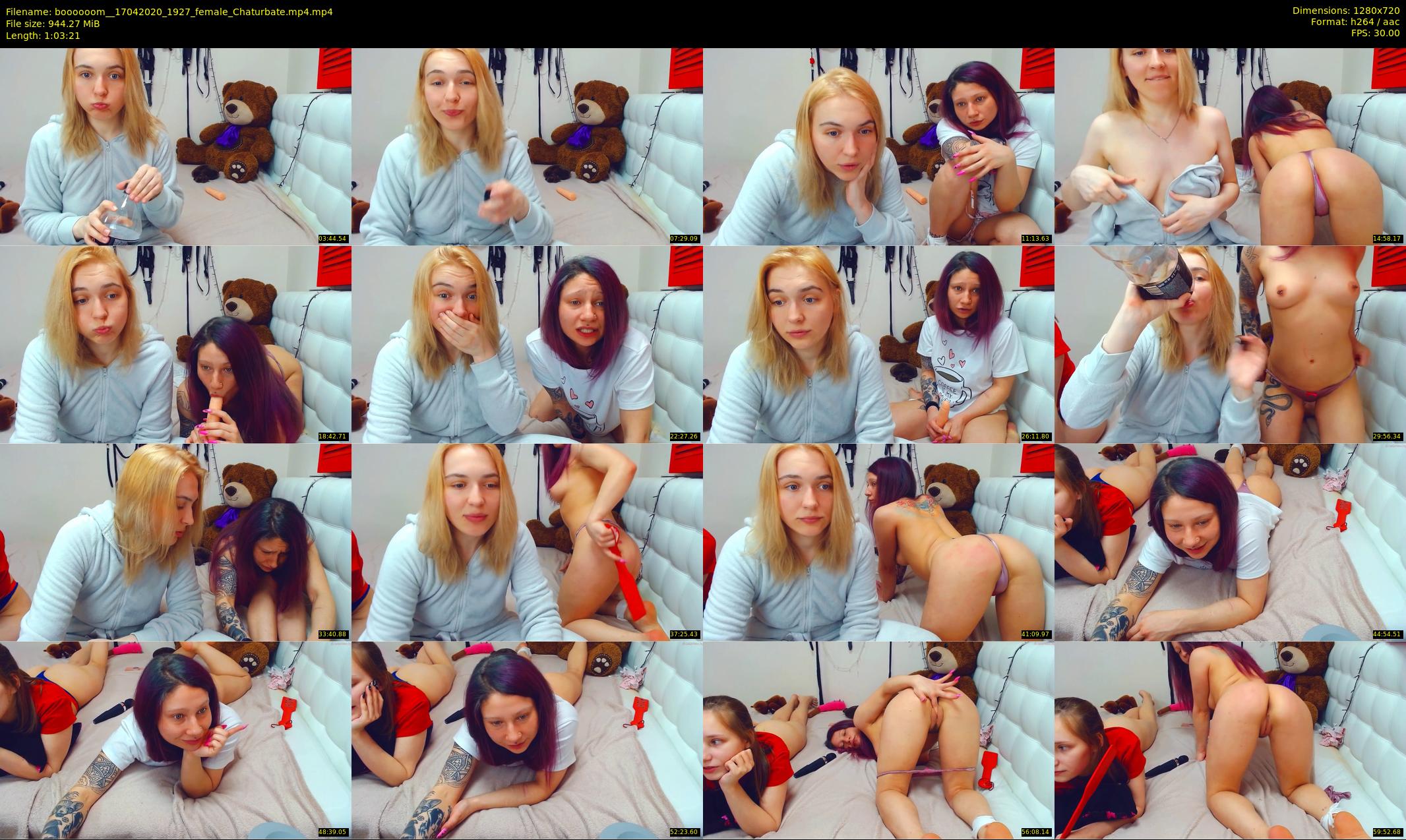 boooooom_ — 64 minute Chaturbate female cam show recording, 720p, Apr 17, 2020