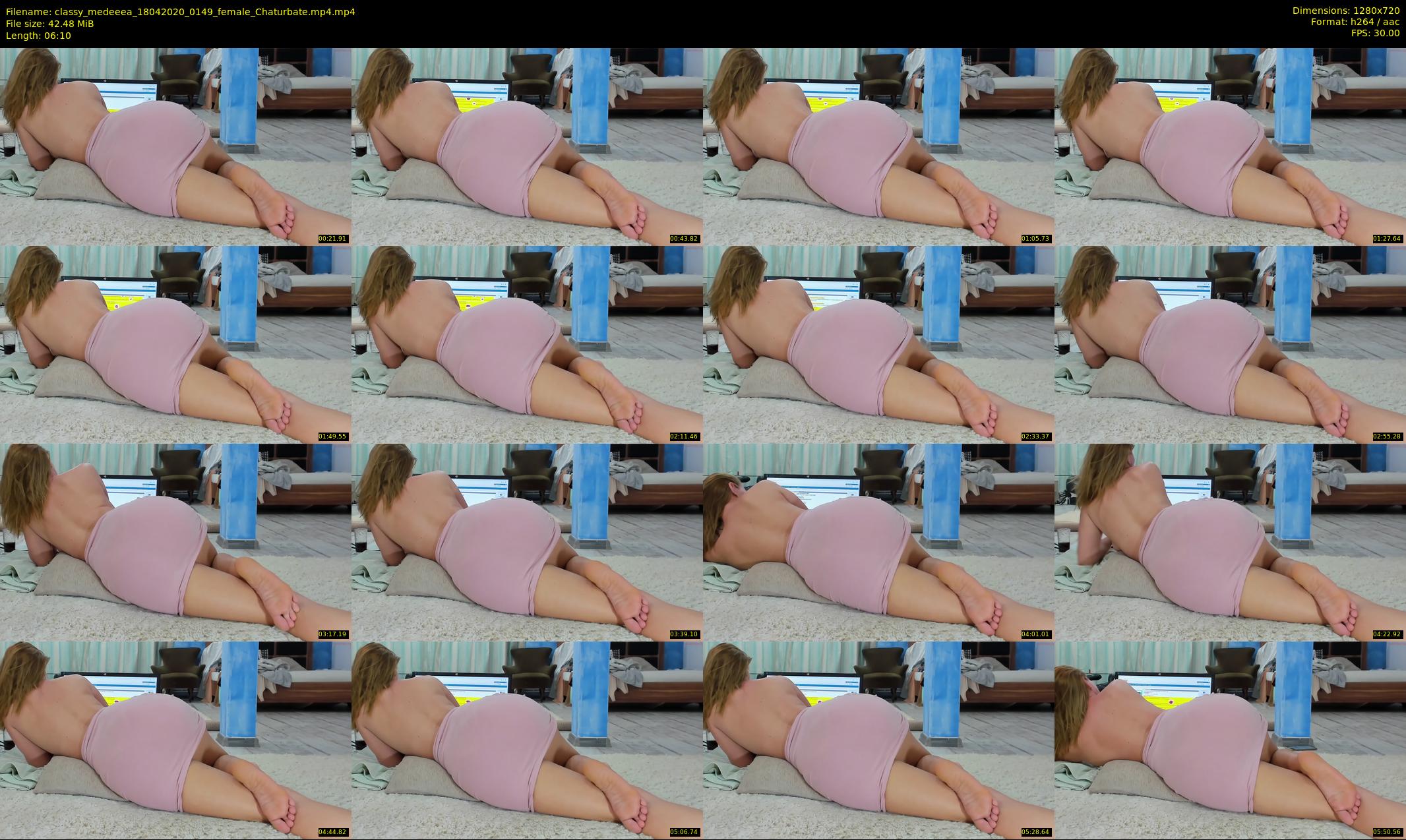 classy_medeeea — 7 minute Chaturbate female cam show recording, 720p, Apr 18, 2020