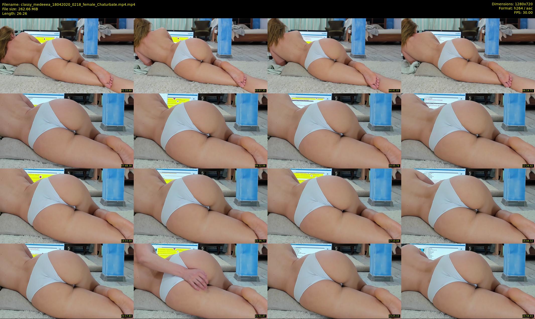 classy_medeeea — 27 minute Chaturbate female cam show recording, 720p, Apr 18, 2020