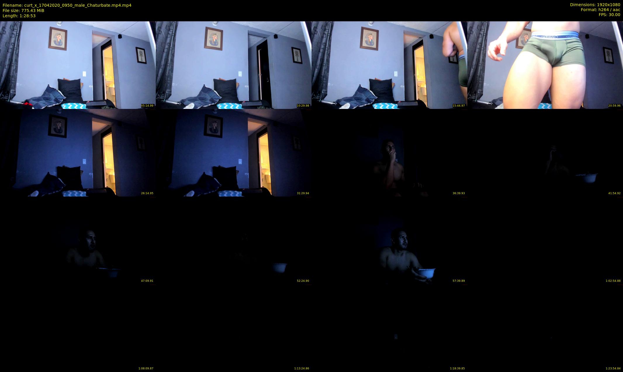 curt_x — 89 minute Chaturbate male cam show recording, 1080p, Apr 17, 2020