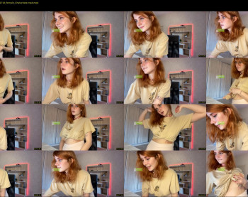 cutiepiealice — 6 minute Chaturbate female cam show recording, 720p, Apr 17, 2020