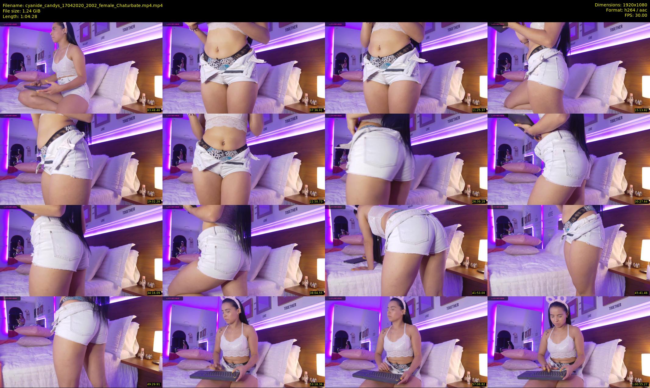 cyanide_candys — 65 minute Chaturbate female cam show recording, 1080p, Apr 17, 2020
