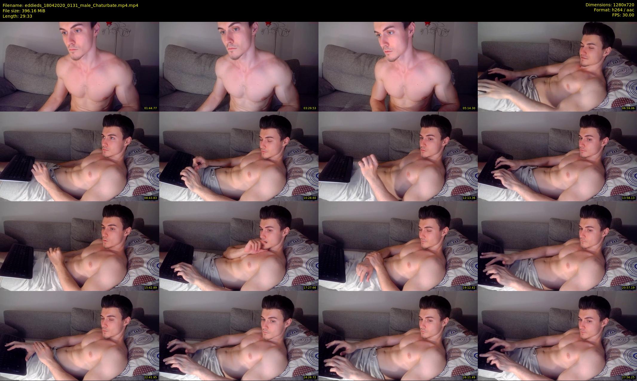 eddieds — 30 minute Chaturbate male cam show recording, 720p, Apr 18, 2020