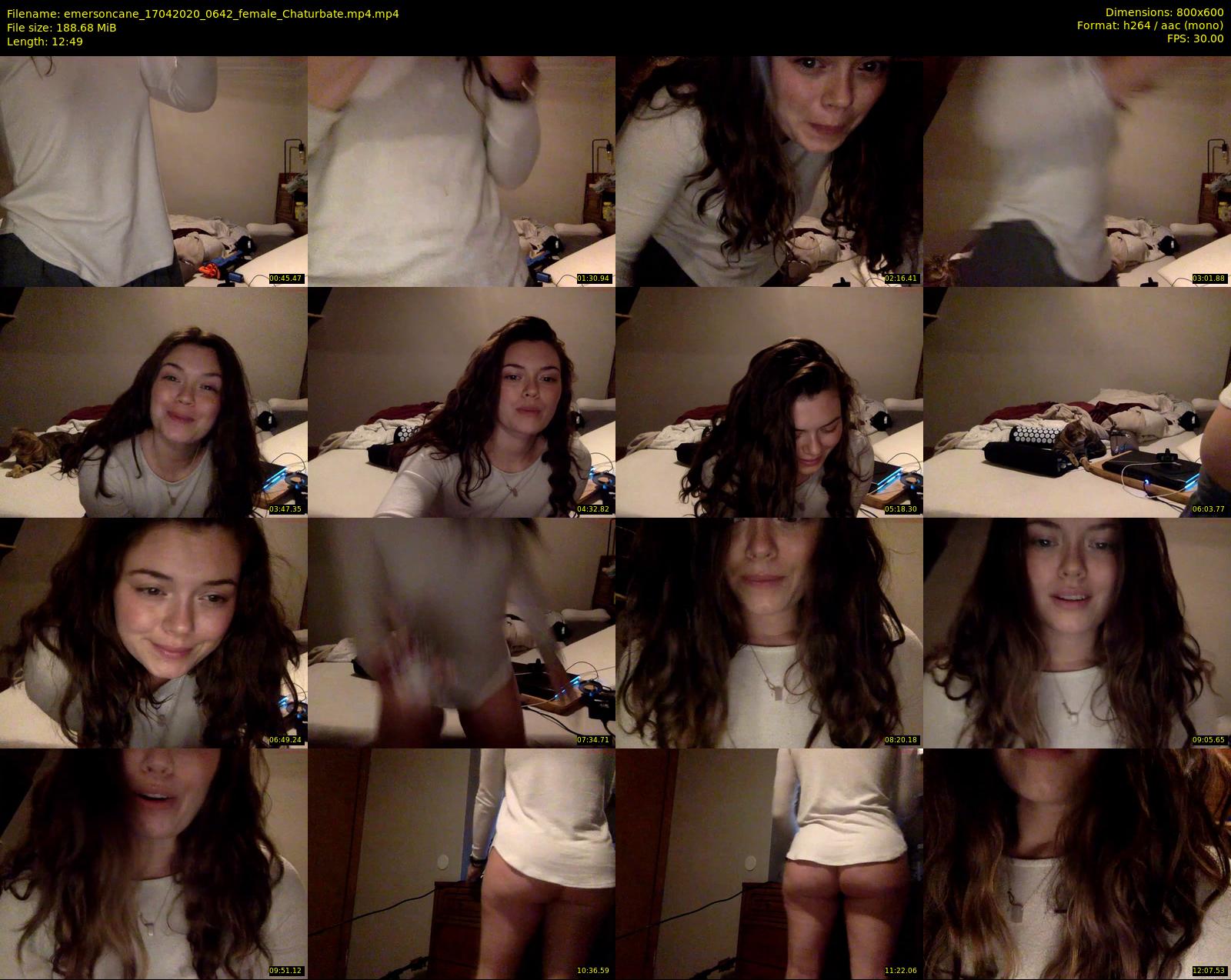 emersoncane — 13 minute Chaturbate female cam show recording, 480p, Apr 17, 2020