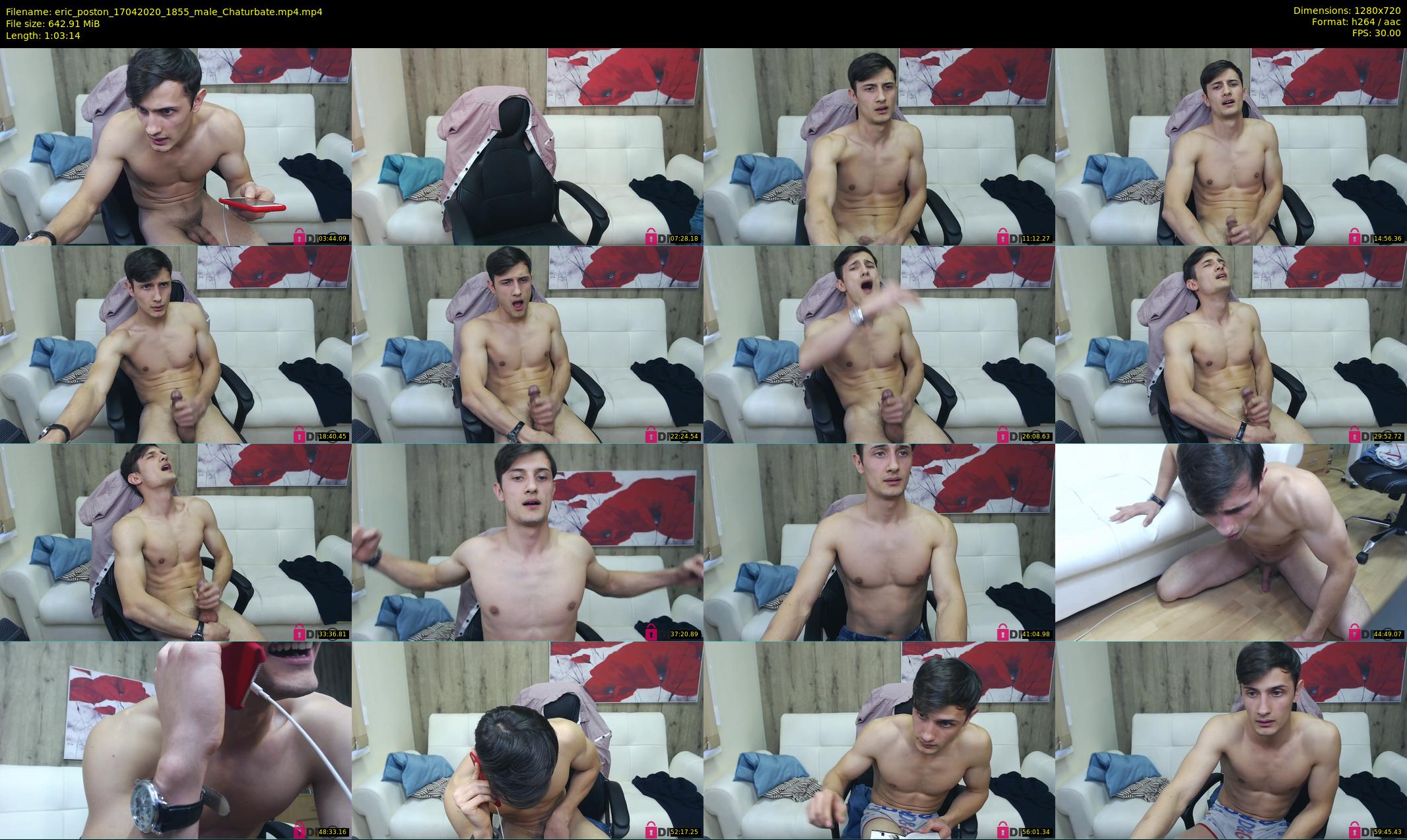 eric_poston — 64 minute Chaturbate male cam show recording, 720p, Apr 17, 2020
