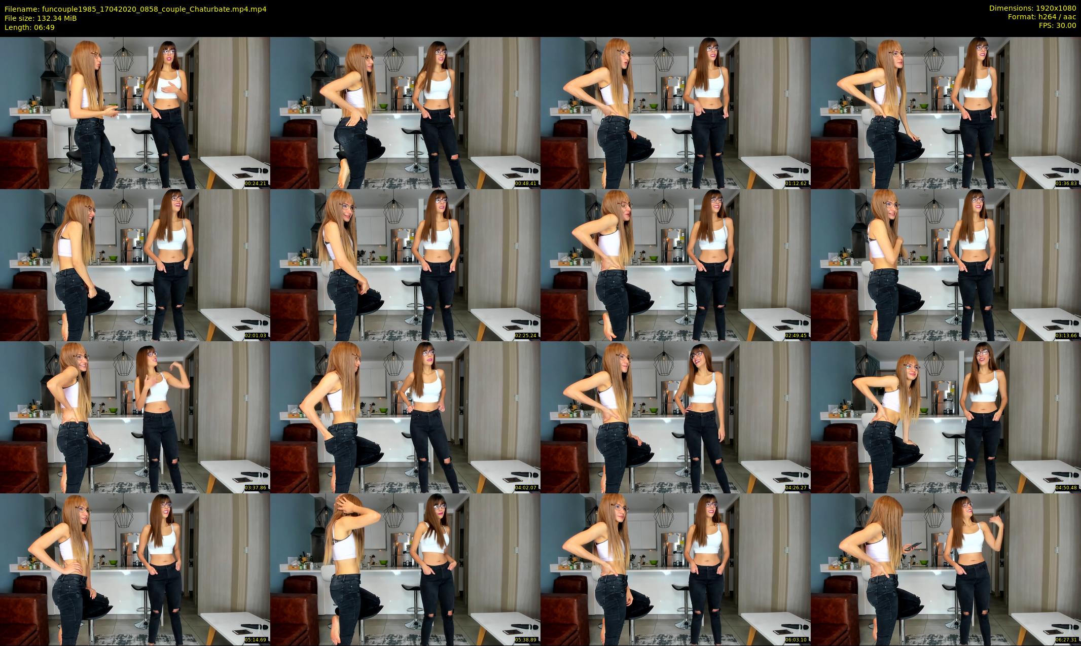 funcouple1985 — 7 minute Chaturbate couple cam show recording, 1080p, Apr 17, 2020