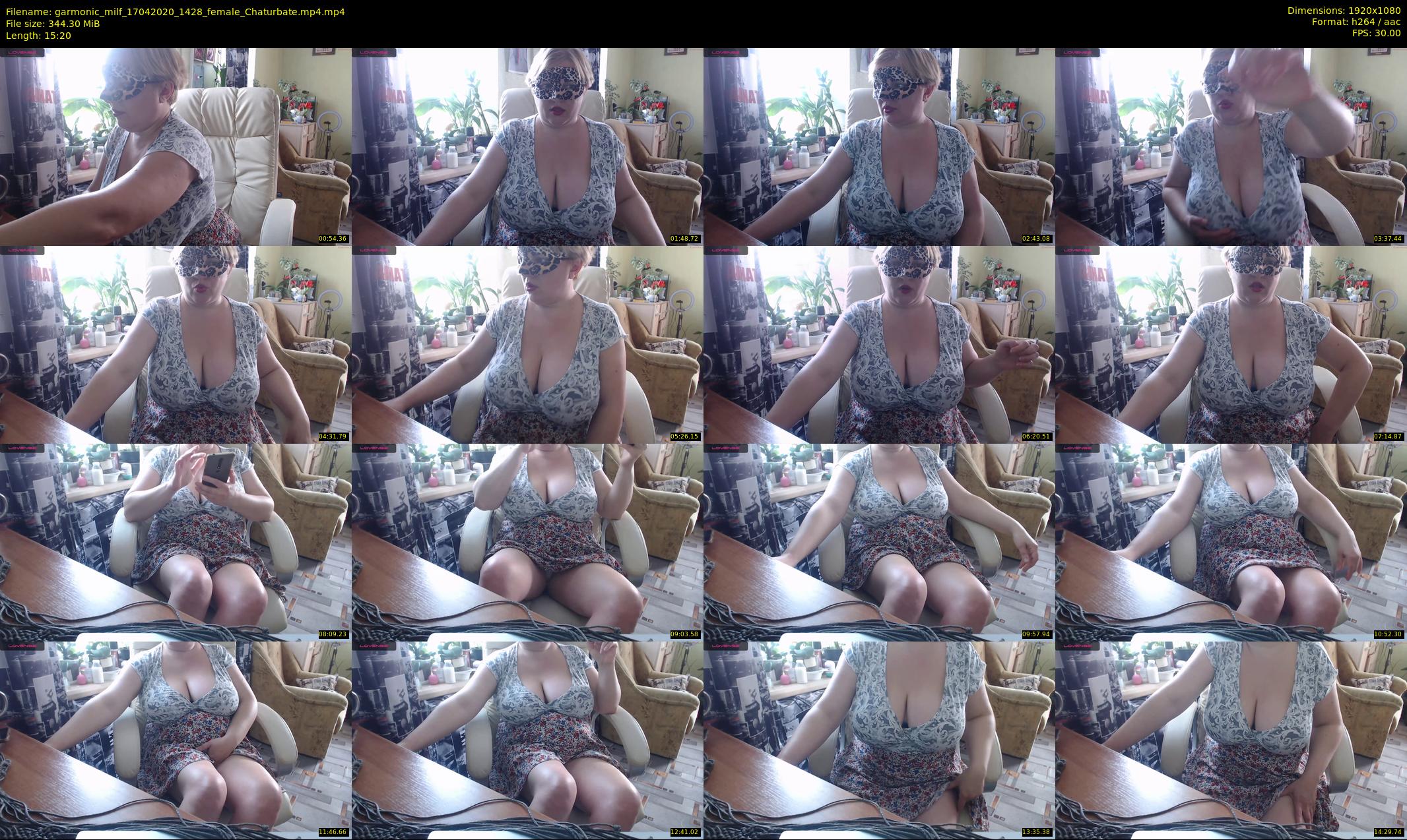 garmonic_milf — 16 minute Chaturbate female cam show recording, 1080p, Apr 17, 2020