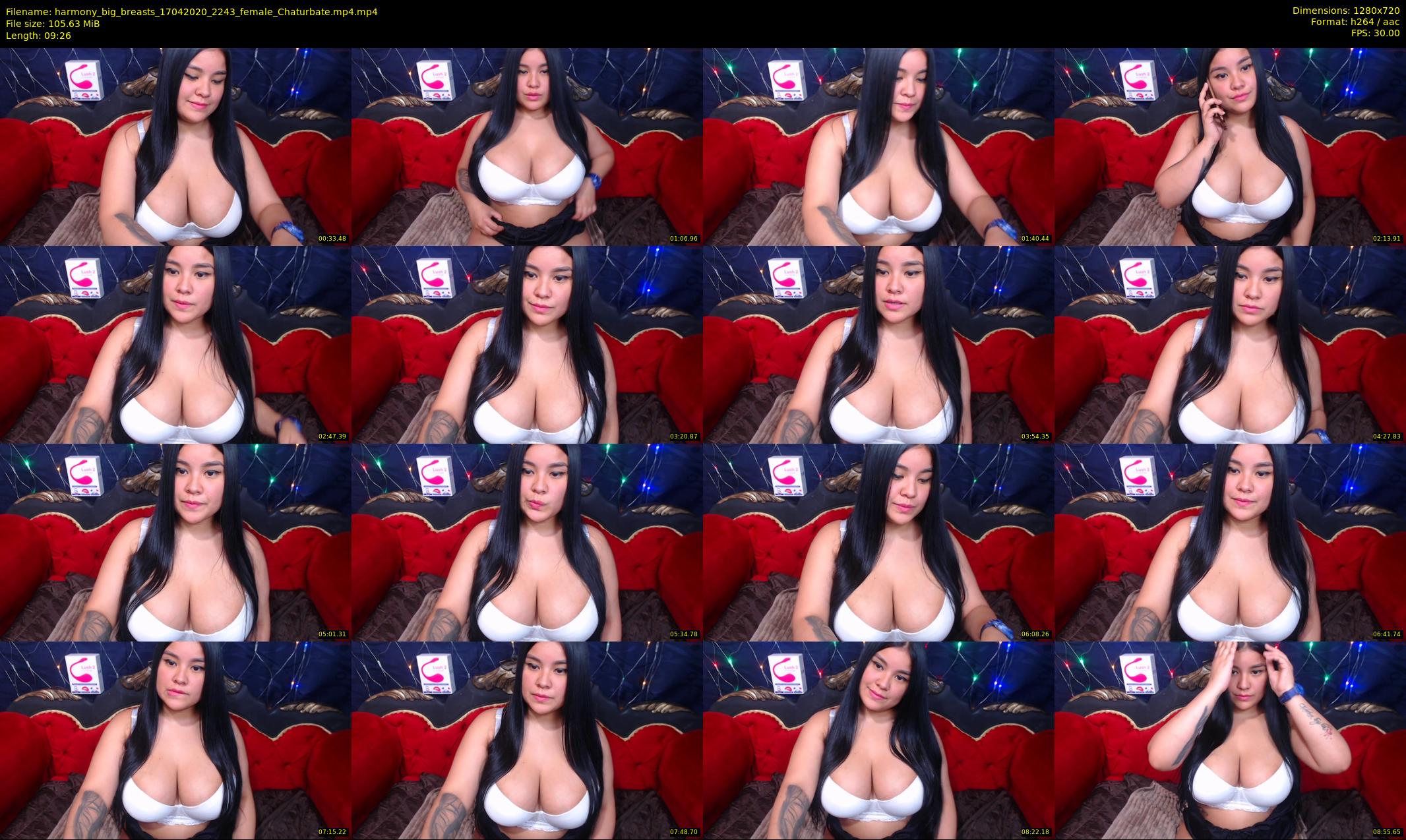 harmony_big_breasts — 10 minute Chaturbate female cam show recording, 720p, Apr 17, 2020