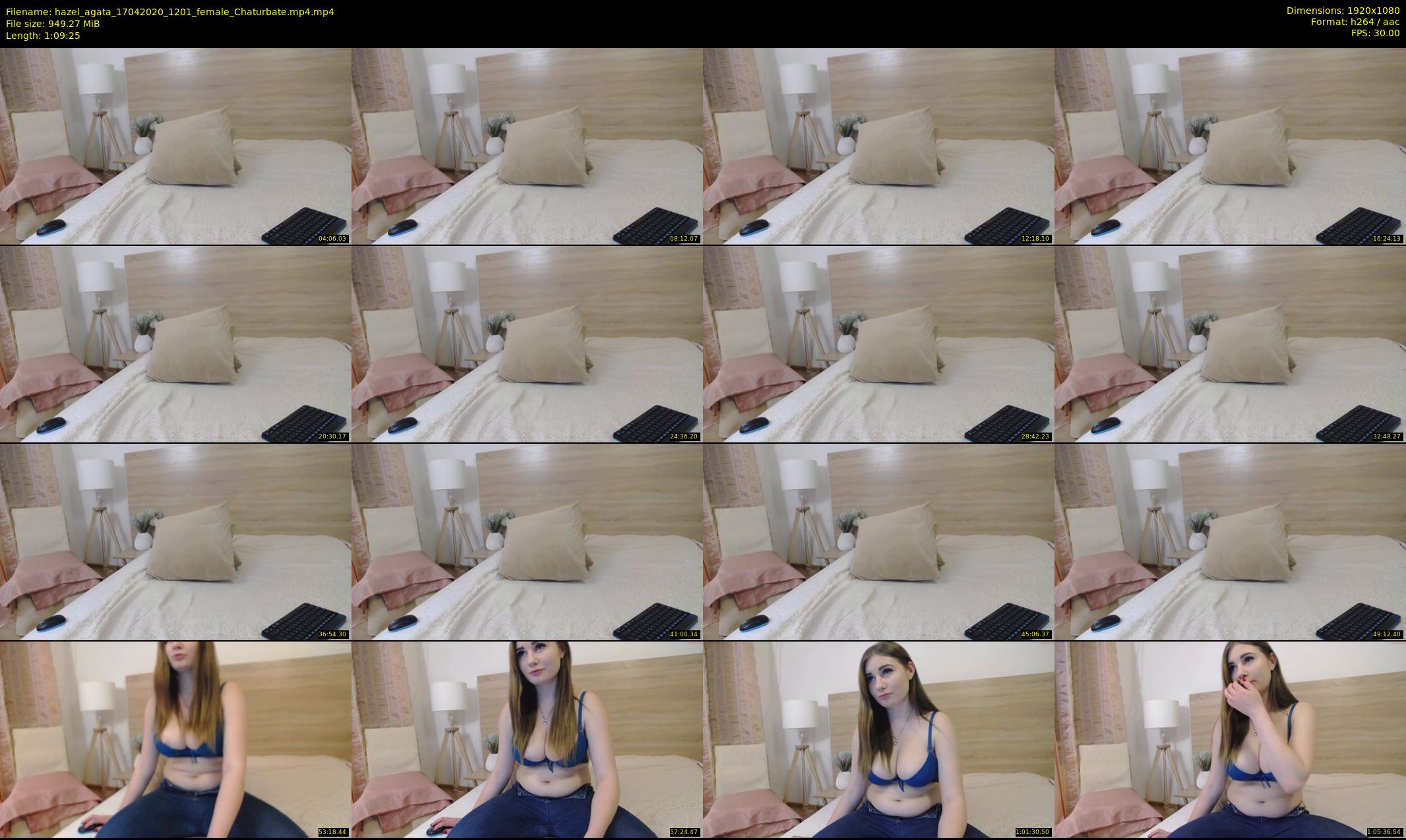 hazel_agata — 70 minute Chaturbate female cam show recording, 1080p, Apr 17, 2020