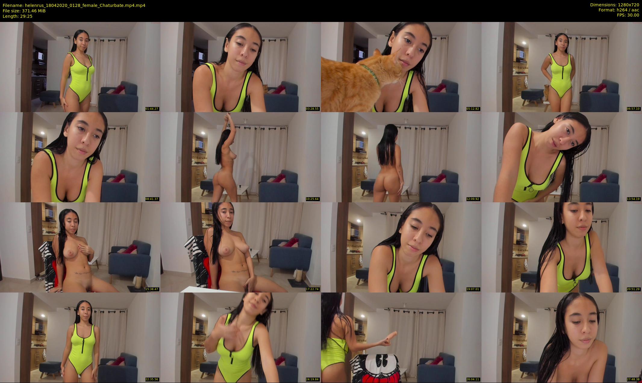 helenrus — 30 minute Chaturbate female cam show recording, 720p, Apr 18, 2020