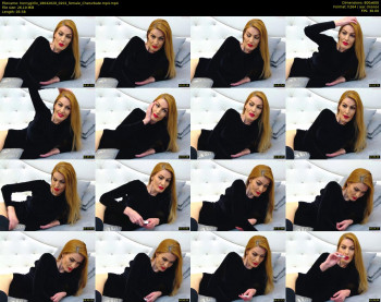 hornygirllx — 6 minute Chaturbate female cam show recording, 480p, Apr 18, 2020