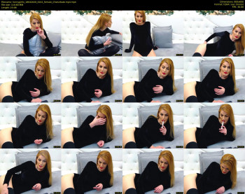 hornygirllx — 24 minute Chaturbate female cam show recording, 480p, Apr 18, 2020