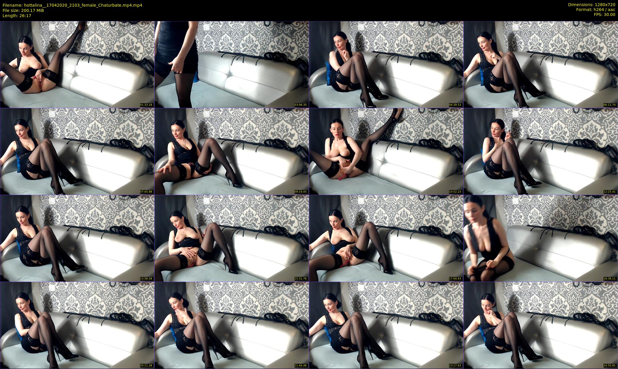 hottalina_ — 27 minute Chaturbate female cam show recording, 720p, Apr 17, 2020