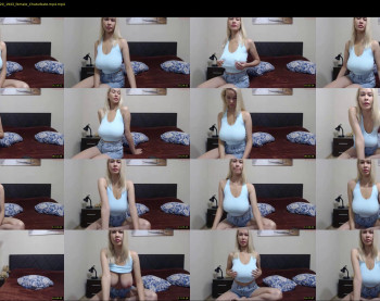hugetittiesgerda — 22 minute Chaturbate female cam show recording, 480p, Apr 17, 2020