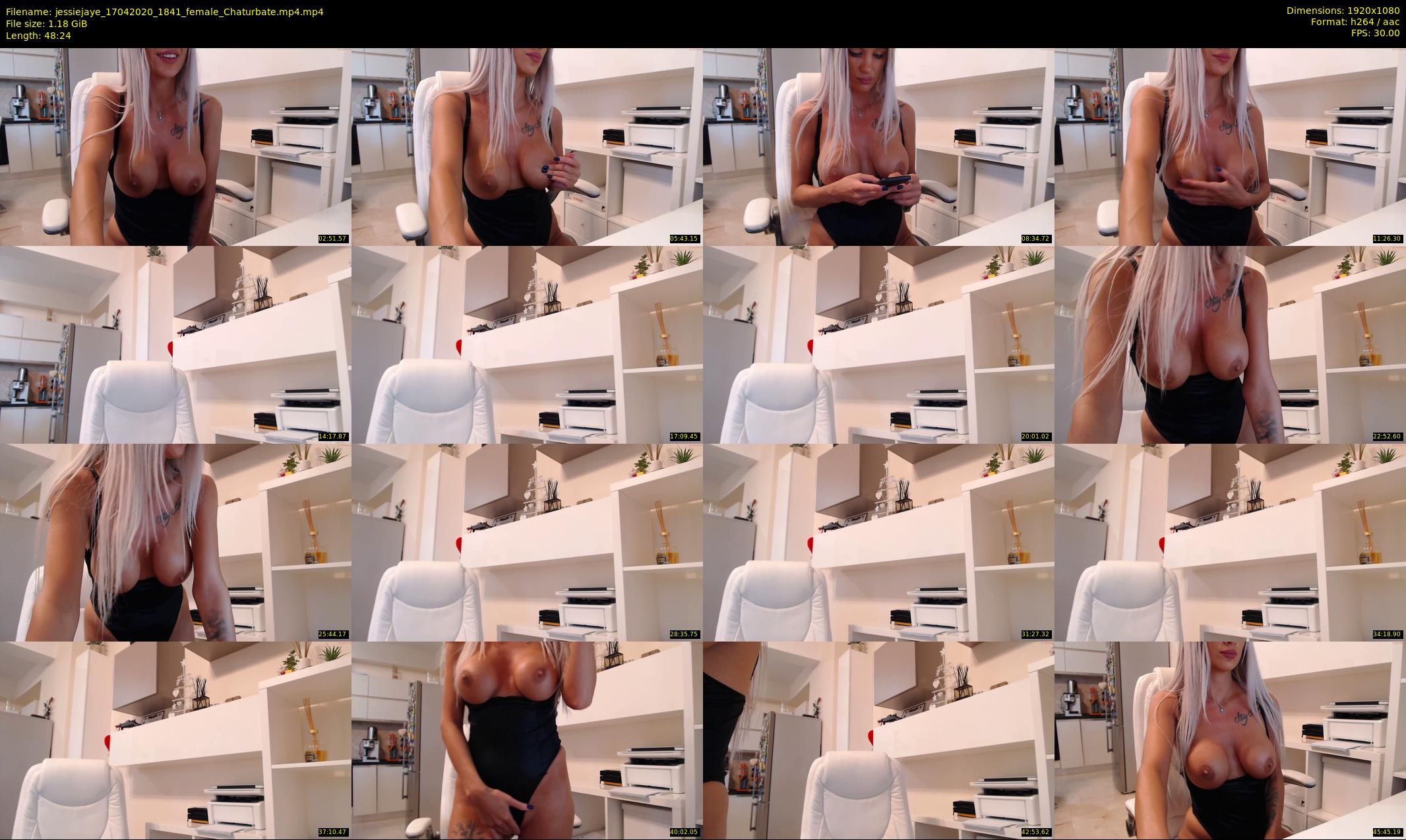 jessiejaye — 49 minute Chaturbate female cam show recording, 1080p, Apr 17, 2020