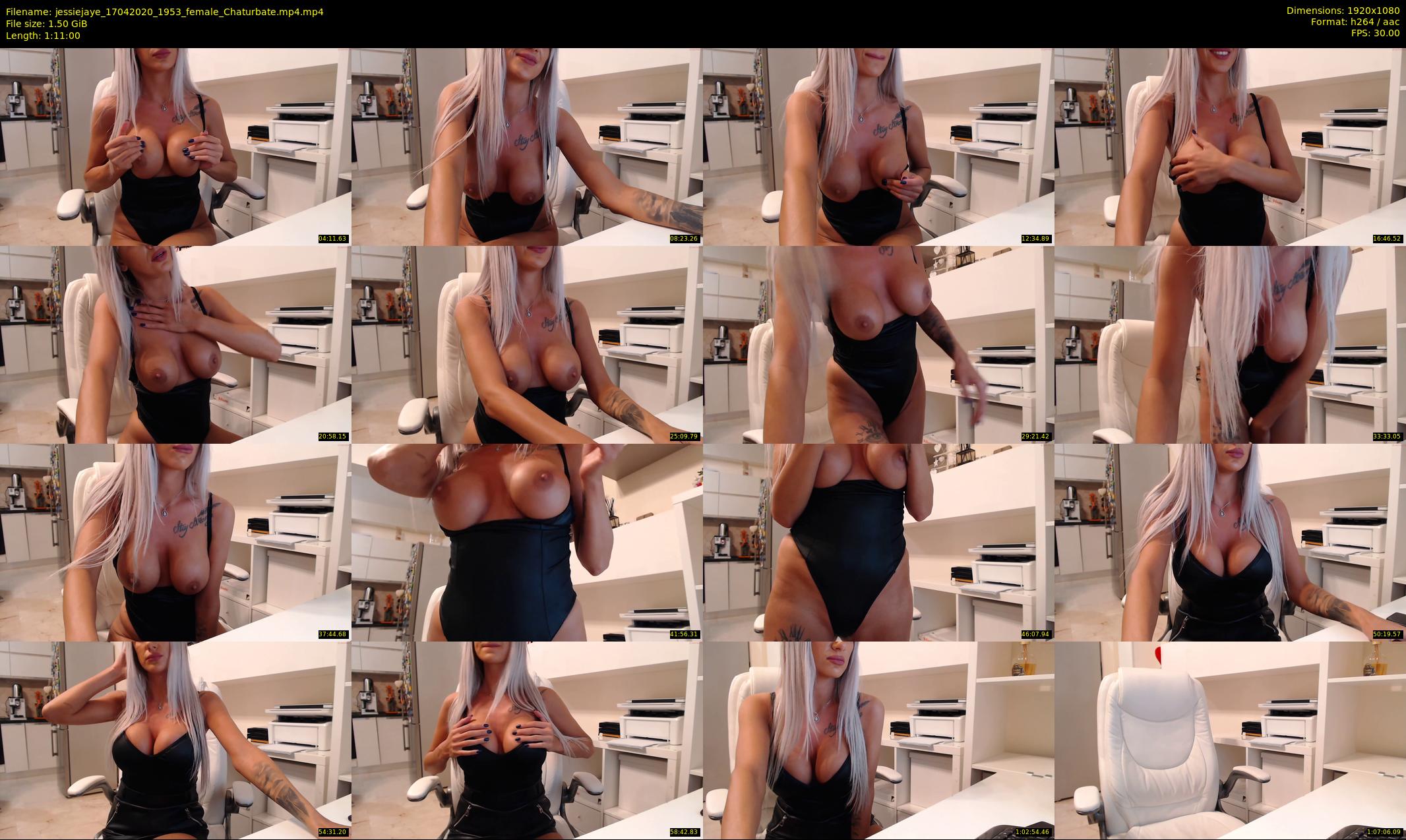 jessiejaye — 71 minute Chaturbate female cam show recording, 1080p, Apr 17, 2020