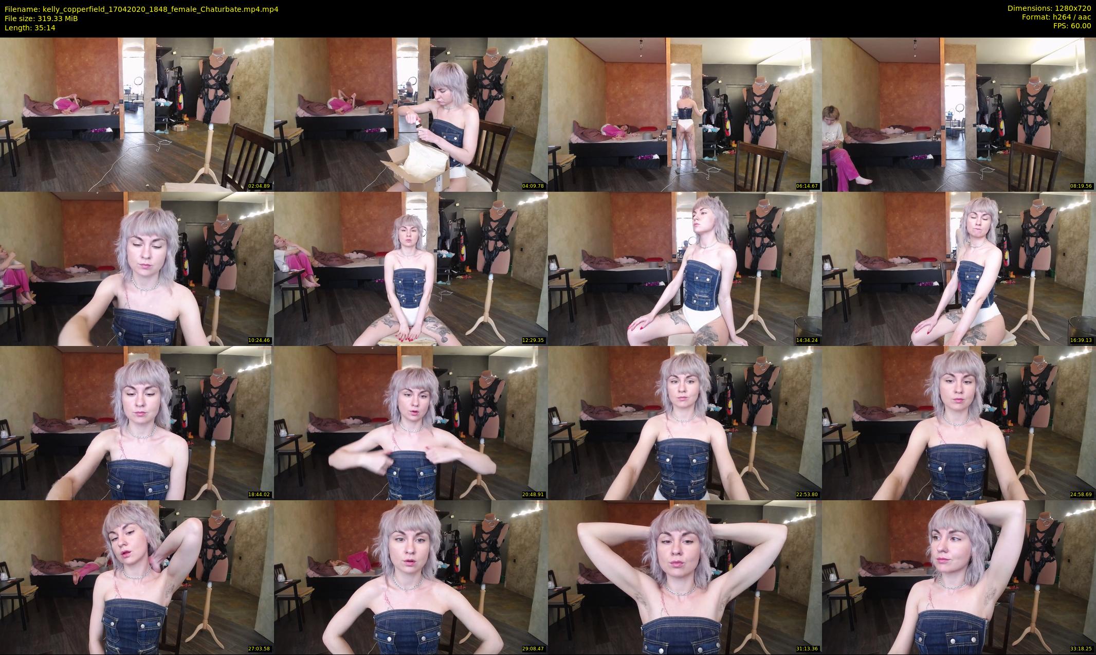 kelly_copperfield — 36 minute Chaturbate female cam show recording, 720p, Apr 17, 2020