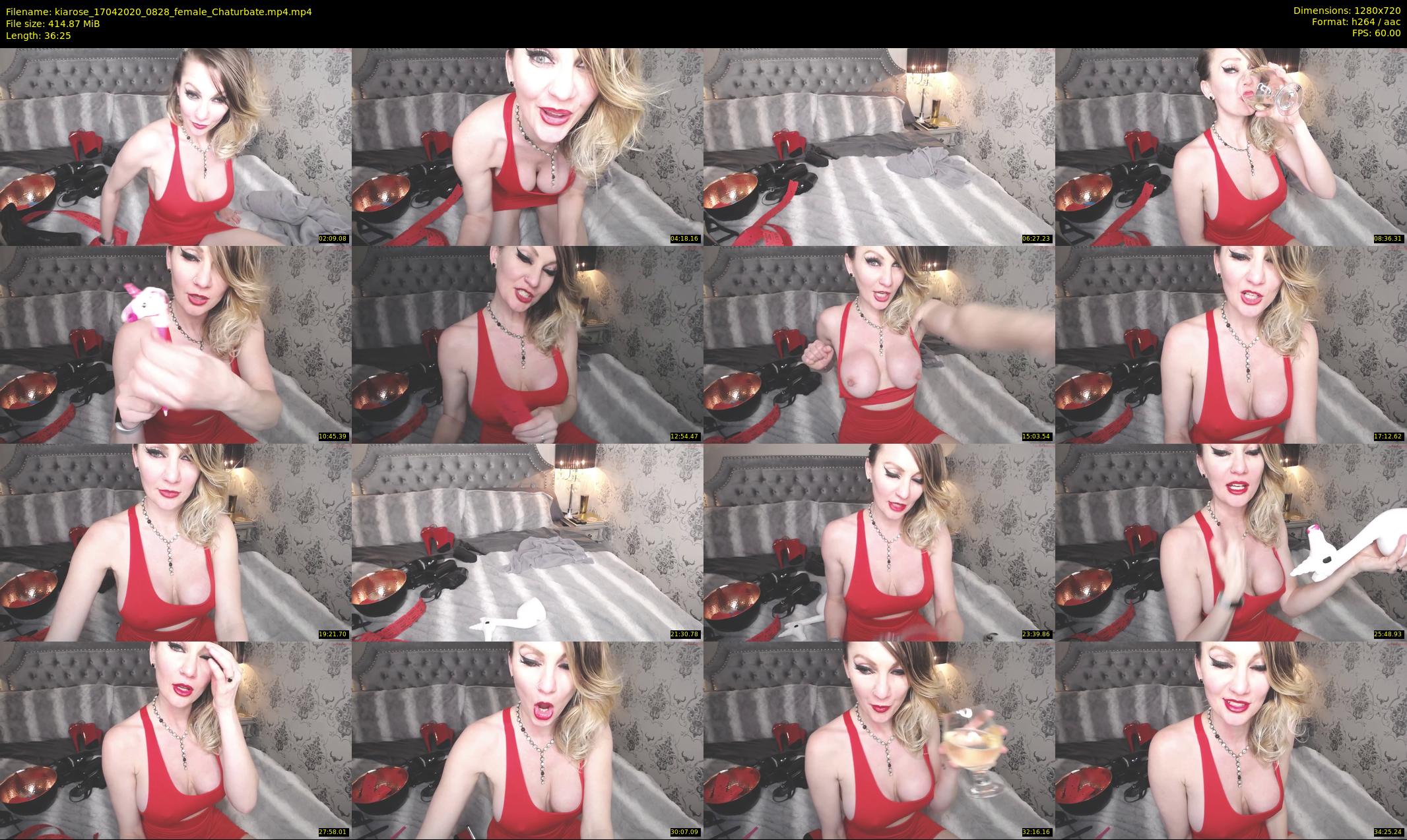 kiarose — 37 minute Chaturbate female cam show recording, 720p, Apr 17, 2020