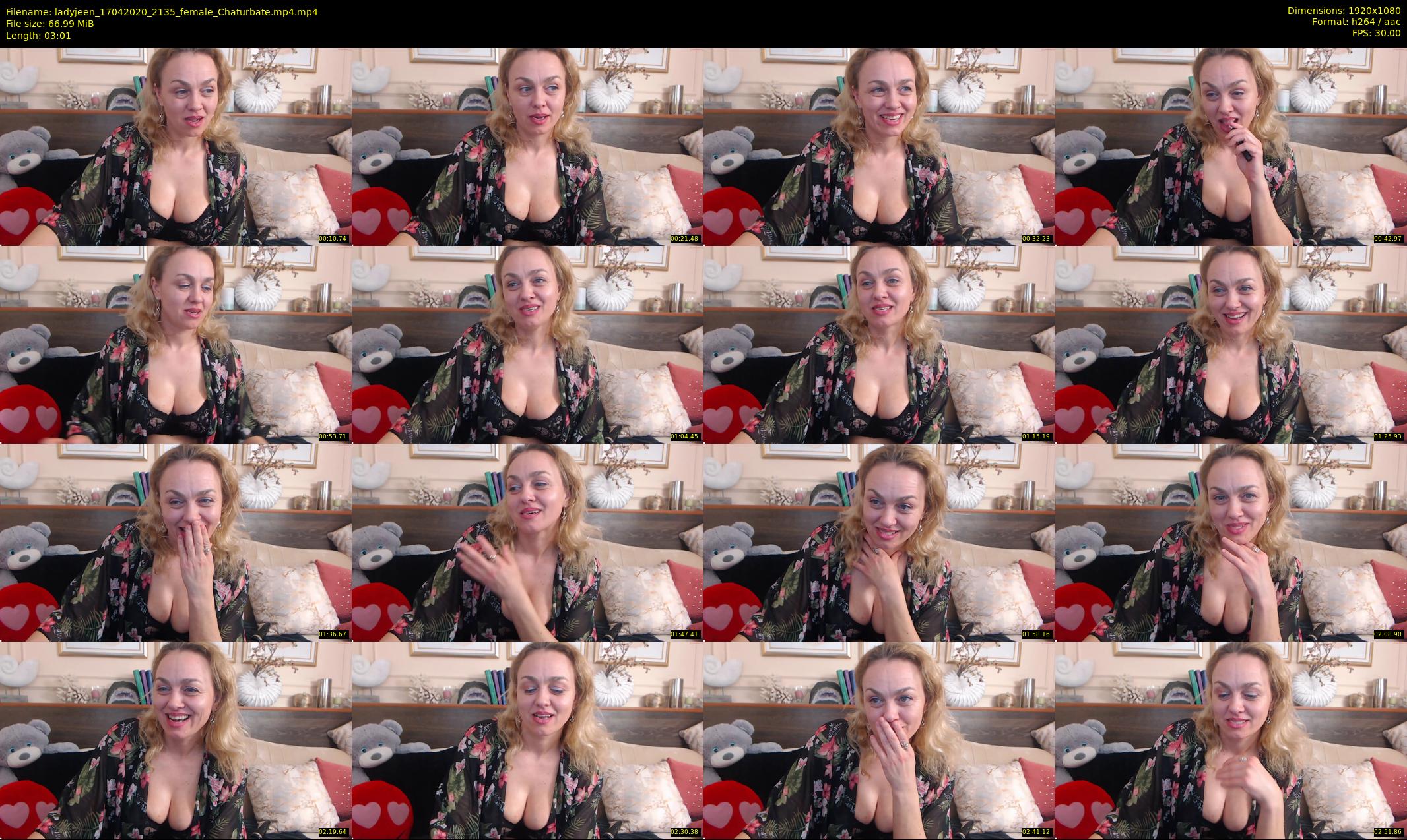 ladyjeen — 4 minute Chaturbate female cam show recording, 1080p, Apr 17, 2020