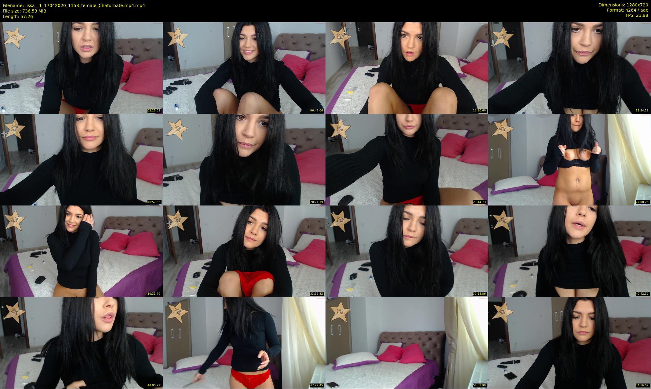 lissa__1 — 58 minute Chaturbate female cam show recording, 720p, Apr 17, 2020
