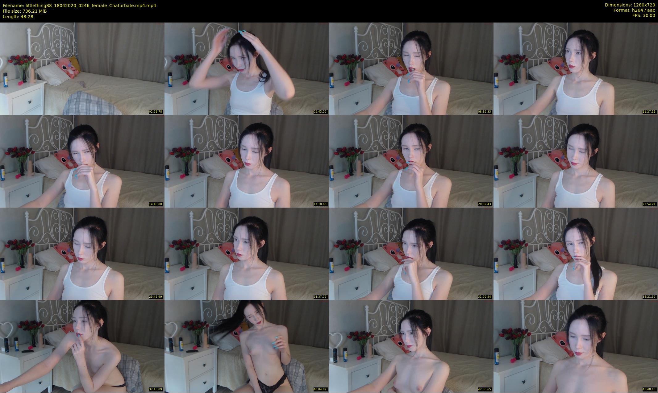 littlething88 — 49 minute Chaturbate female cam show recording, 720p, Apr 18, 2020